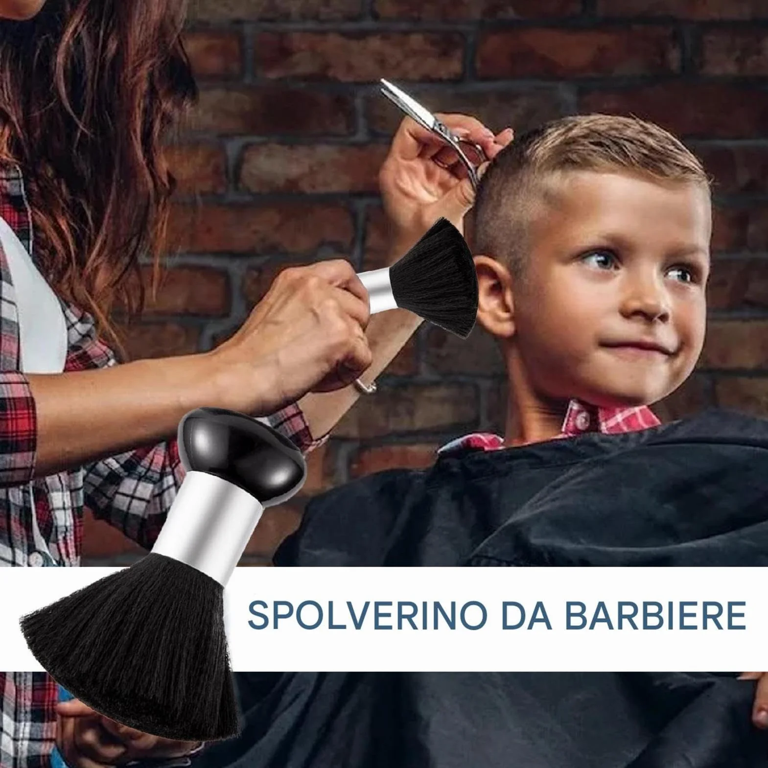 BARBER FACE PULIZIONE DI CUSCHIO CAPILE - Duster Del Collo A Pennello Da Barbiere | Duster Collo Che Taglia I Capelli | Pespa Per Il Collo Del Taglio Del Taglio Dei Capelli | Pennello Per La Depilazio