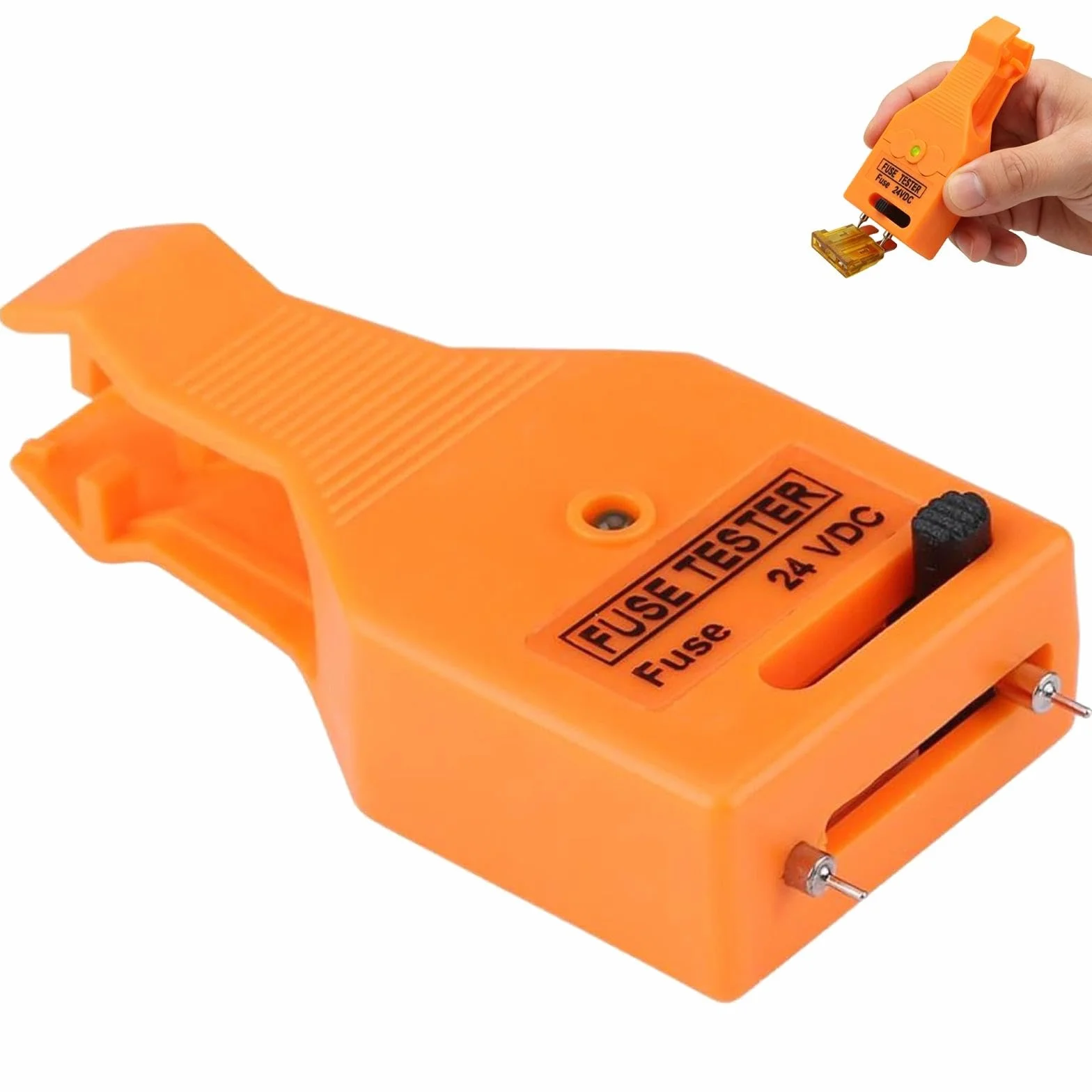 tester fusibili auto,Auto Tester per Fusibile Automobilistica Multifunzionale Strumento La Rimozione dell'Estrattore di Fusibili per Fusibile di Mini Standard con Indicatore LED(A)