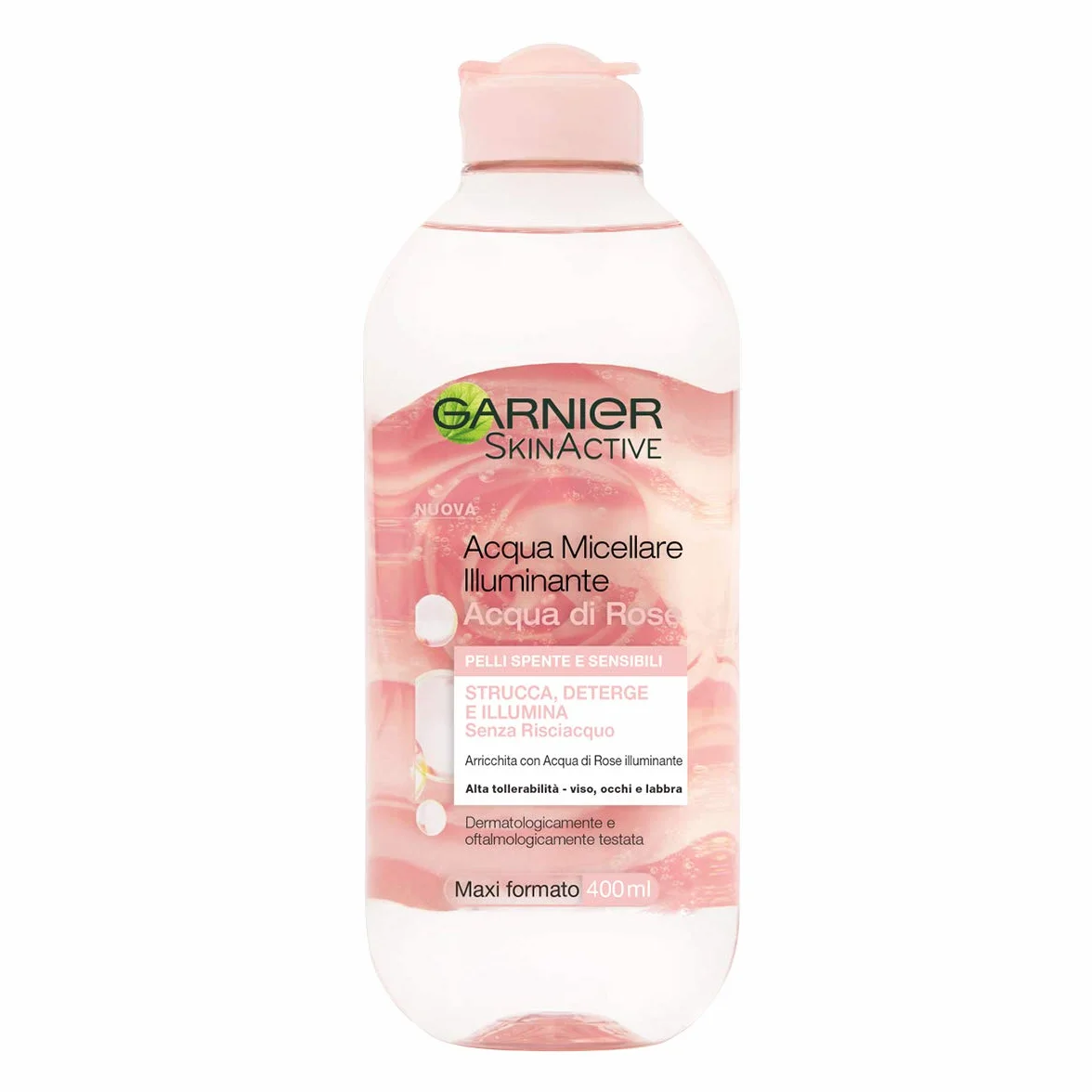 Garnier Acqua di Rose Micellare 400 ml Pelli Spente Sensibili