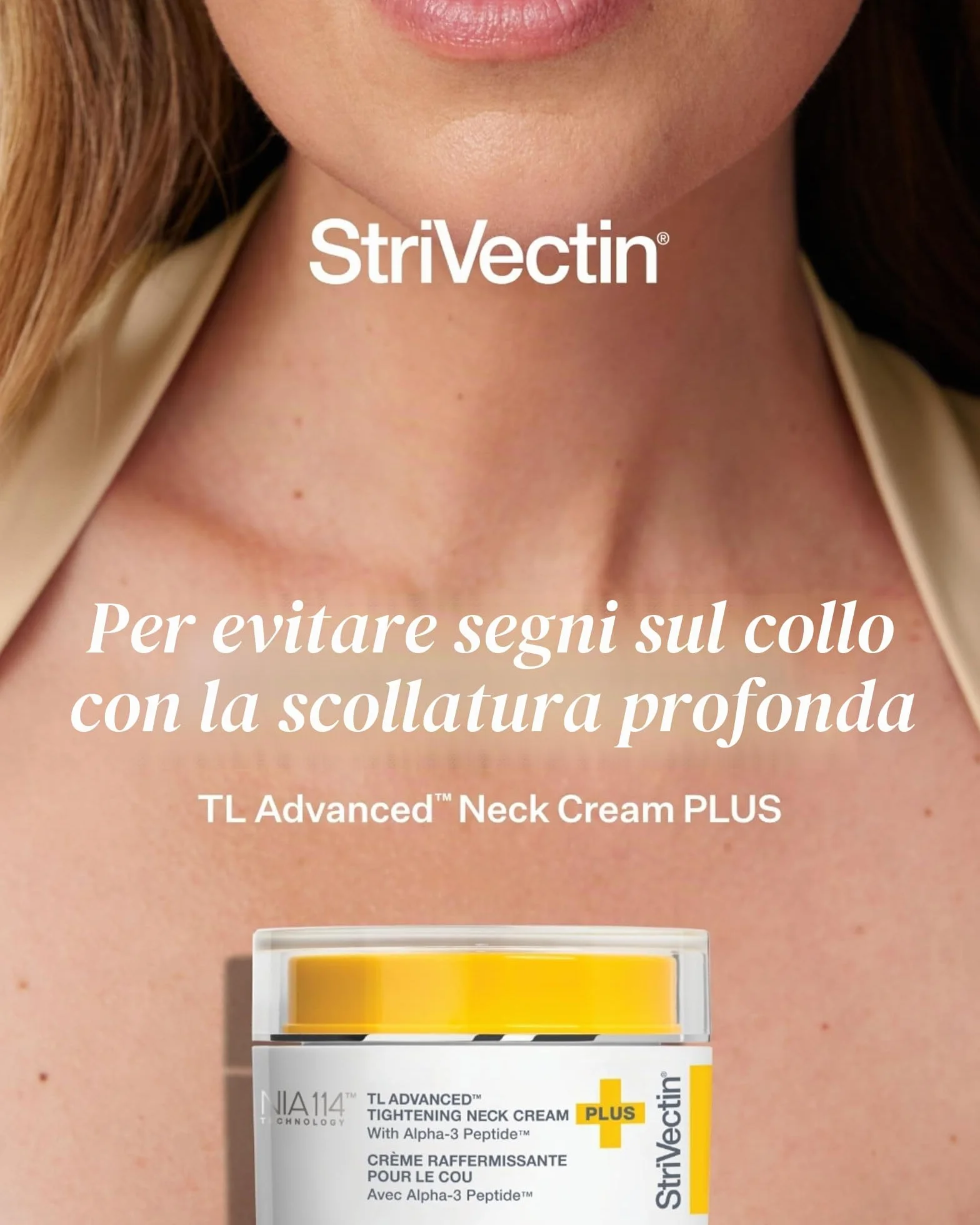 StriVectin TL Advanced™ Tightening Neck Cream PLUS, 1,0 oz for Tightening and Firming Neck & Décolleté Lines