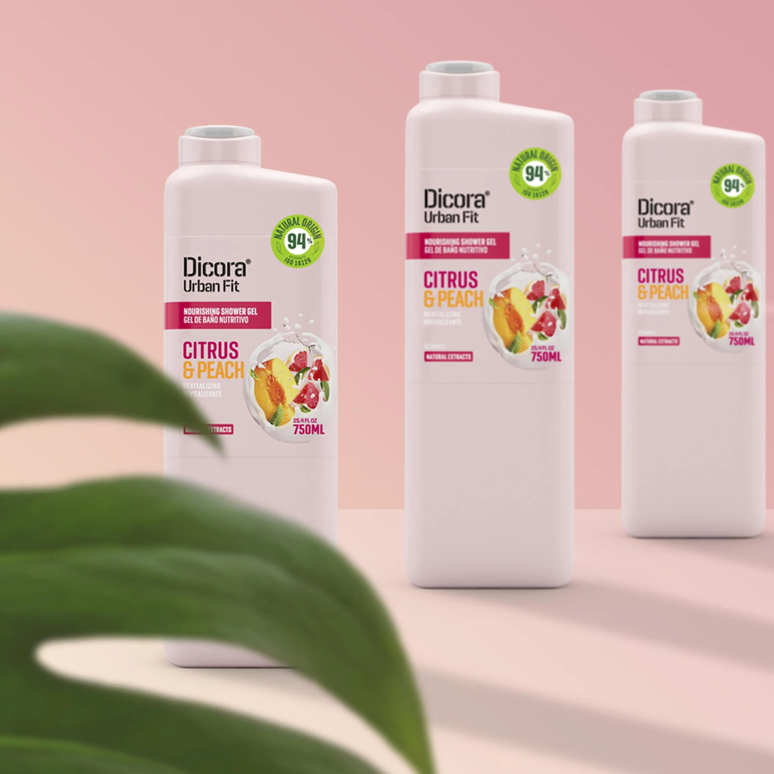Dicora Gel Da Bagno Vitamina C Agrumi & Pesca 750 Ml
