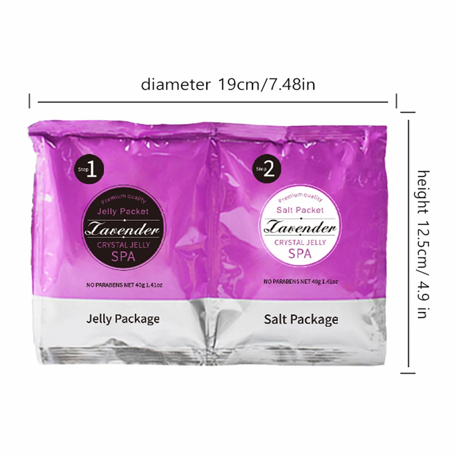 Pedicure Foot Bath - Estrarre le serrature nel bagno galleggiante gelatina di idratazione | I pacchetti di pedicure si adattano al jelly fooet | Gel ohh spa pedicurre rimuovi sporco, sudore