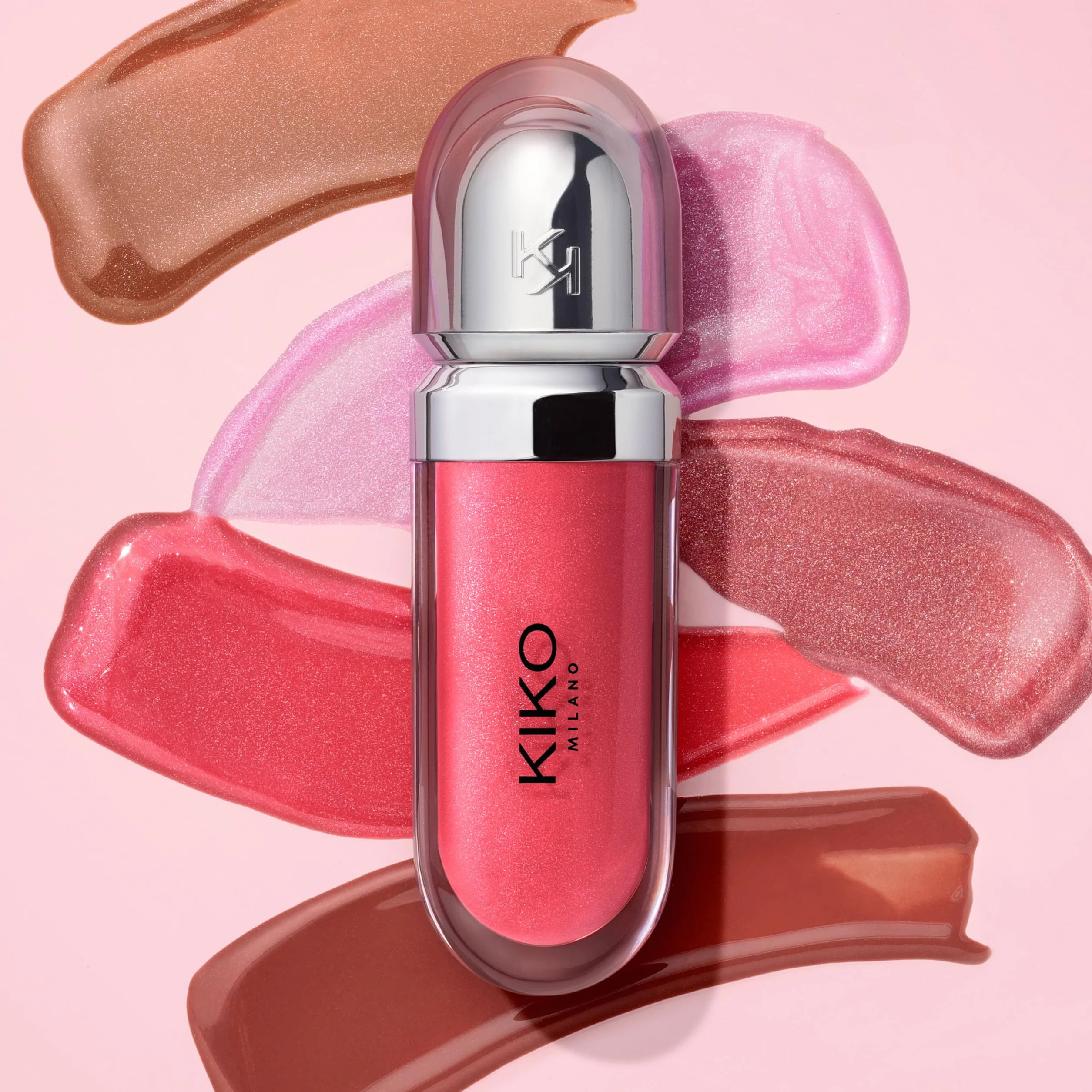KIKO Milano 3D Hydra Lipgloss 17 | Lucidalabbra Effetto 3D Idratante e Volumizzante, Gloss Labbra Luminoso con Finish Brillante e Comfort Estremo