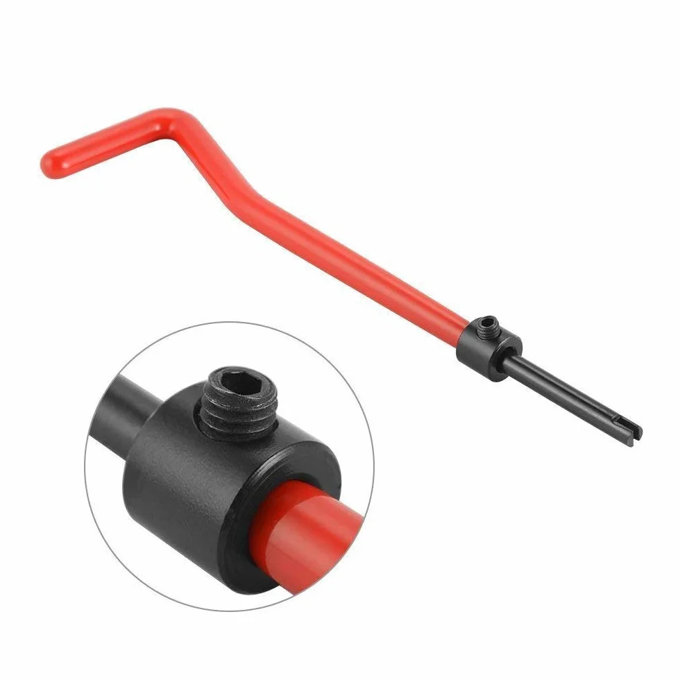 Kit riparazione filettature metrico 30 pezzi M3 M4 M7 M9 M11