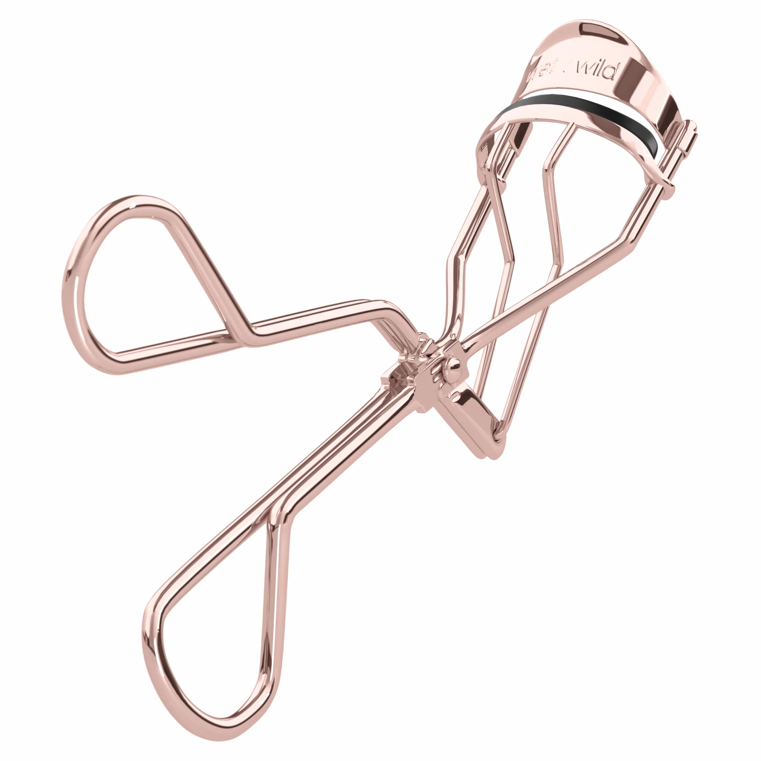 Wet n Wild High On Lash Eyelash Curler, Piegaciglia Effetto Lifting, Cuscinetti Morbidi in Silicone, Rosa