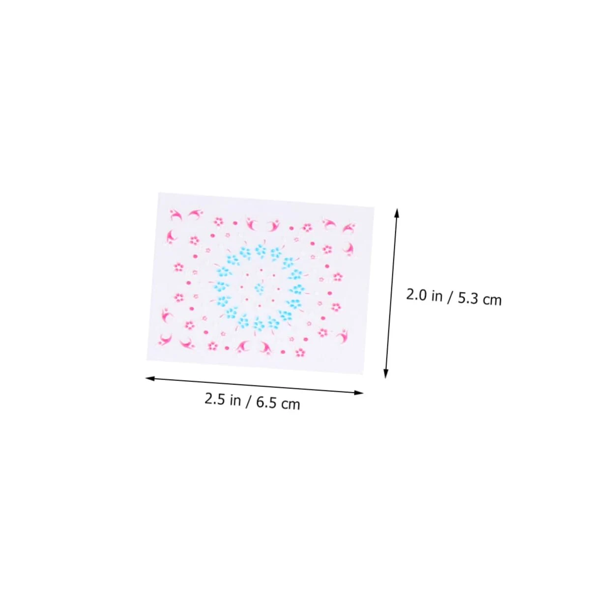 3 Set Stickers Per Nail Art Creativi Adesivi Per Unghie Decorazioni Manicure Per Donne E Ragazze Colorati 50 Pezzi*3