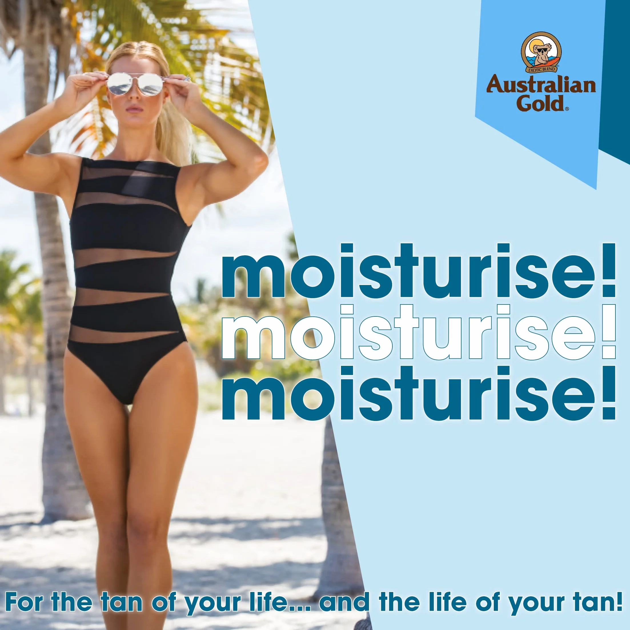 Australian Gold AFTER SUN MOISTURIZER WITH BRONZER 237ml