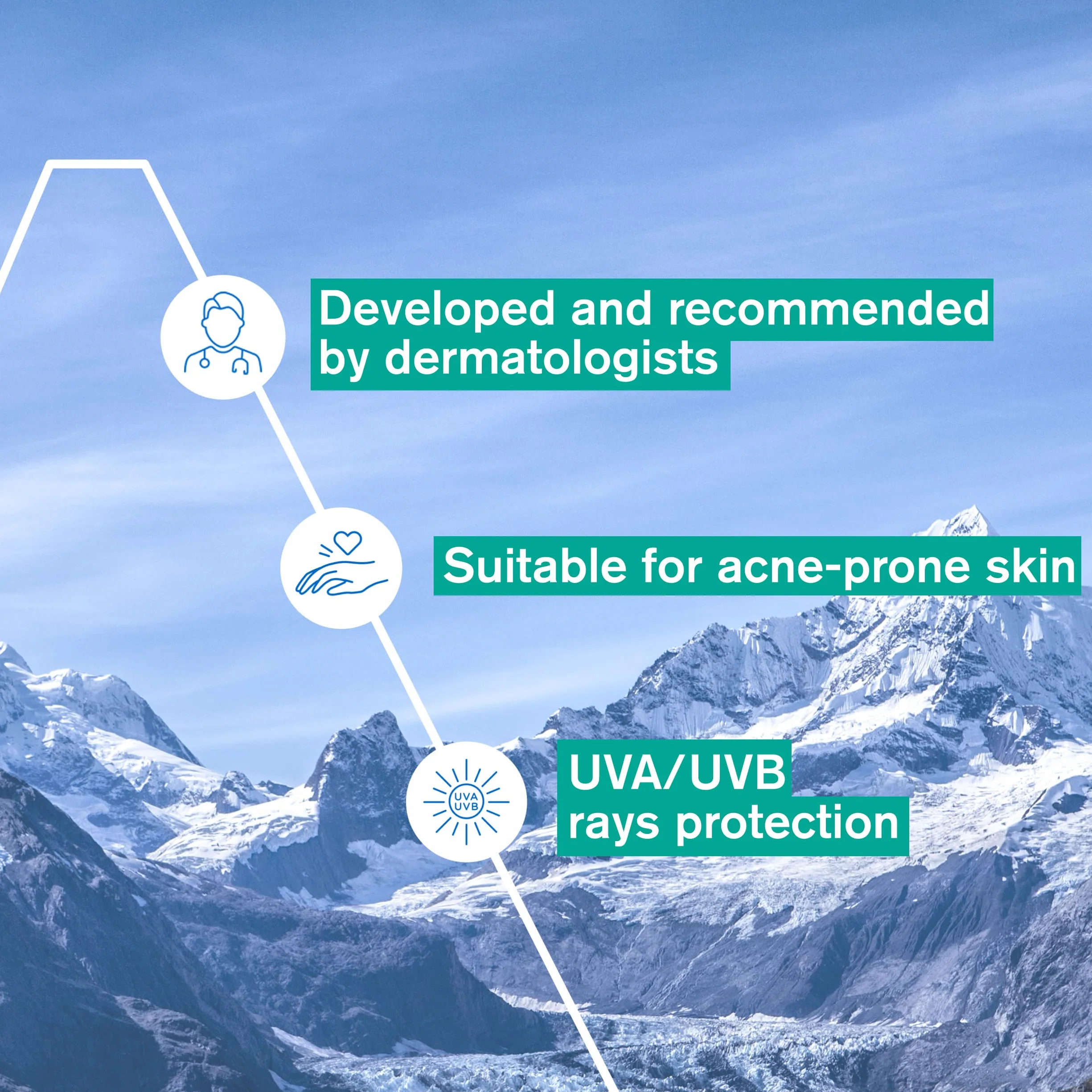 Uriage Hyseac Fluido solare con SPF 50+, 50 ml