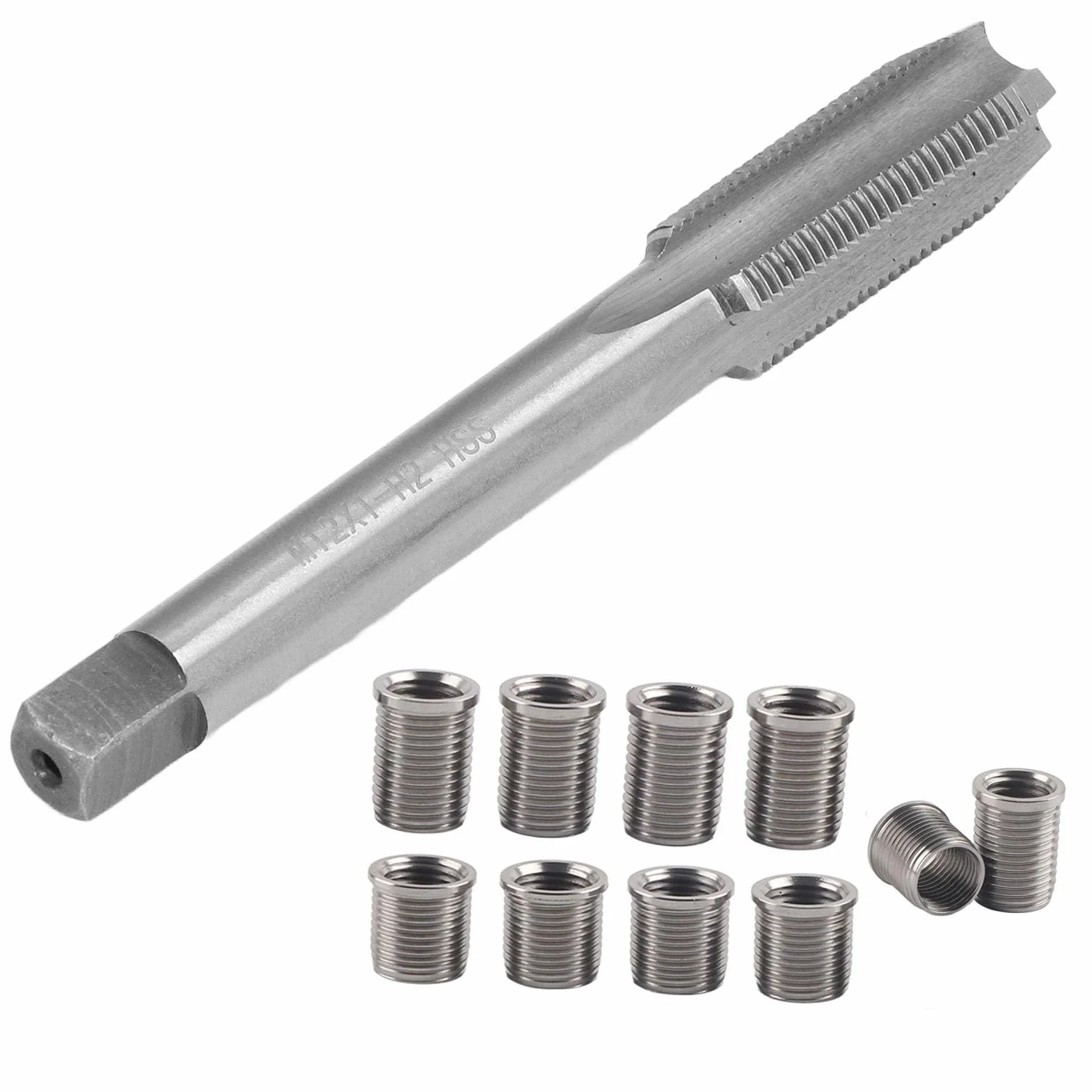 Bullone M10x1.0 Kit Riparazione Filettatura Candela Auto M12x1.0
