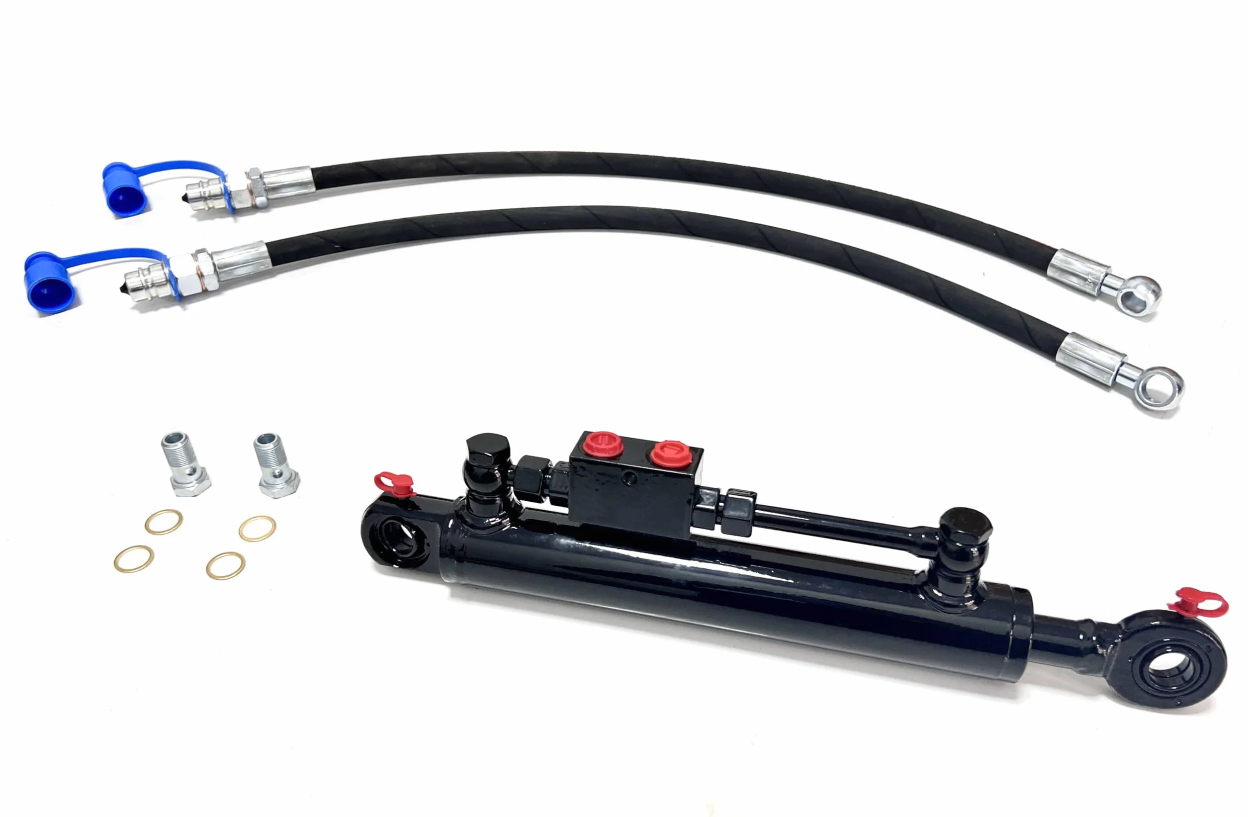 TERZO PUNTO IDRAULICO Cat 1 410-610mm Z VALVOLA I TUBI