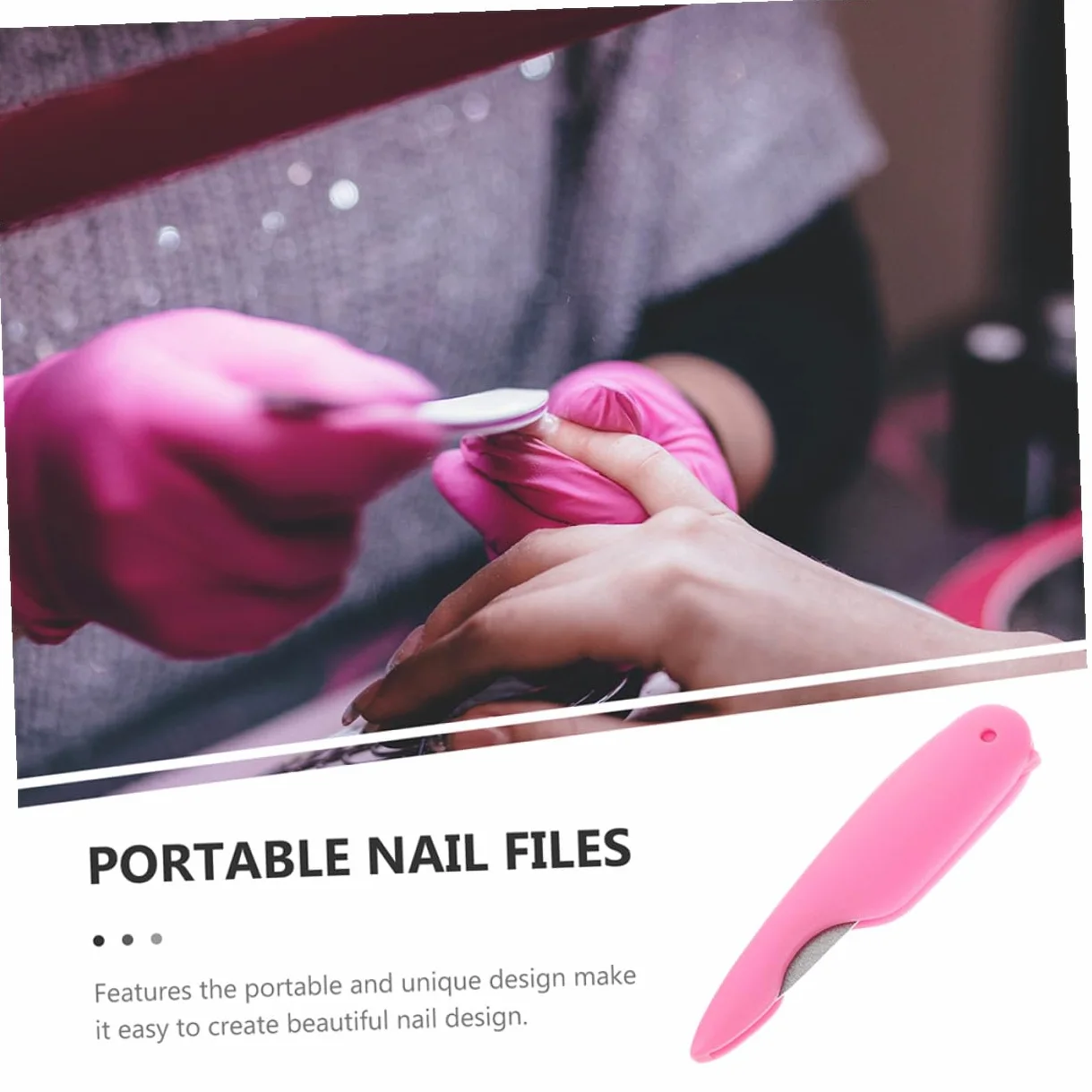 Anneome Lima per Unghie Pieghevole in Metallo 8 Pezzi, Buffer Doppia Faccia Curva, Mini Limette per Manicure e Pedicure, Strumento Portatile per Cura Unghie Quotidiana