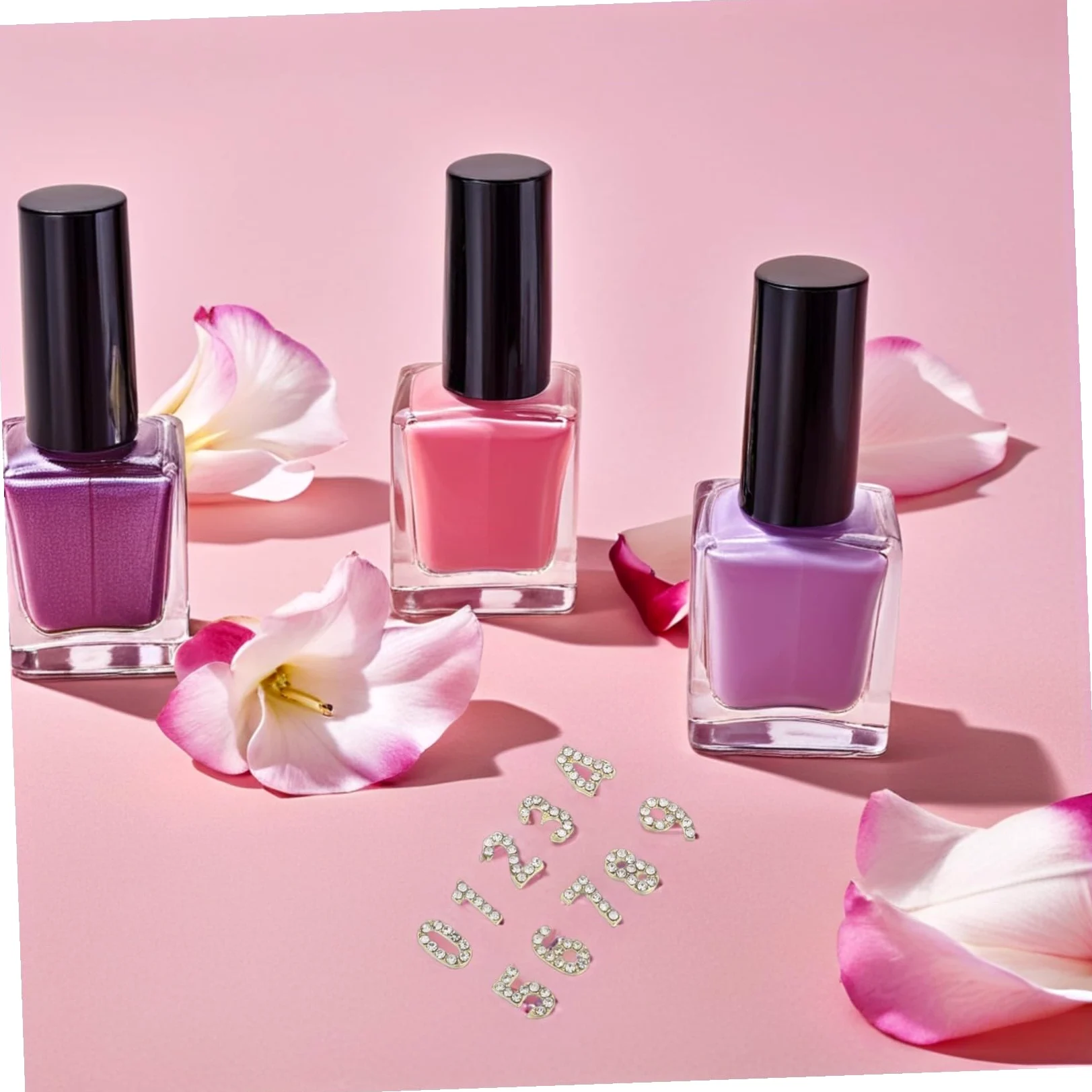 minkissy 100 Pezzi Ciondoli Per Unghie Con Di Ciondoli Per Unghie Con Di Gioielli Per Con Di Per Nail Art Accessori Per