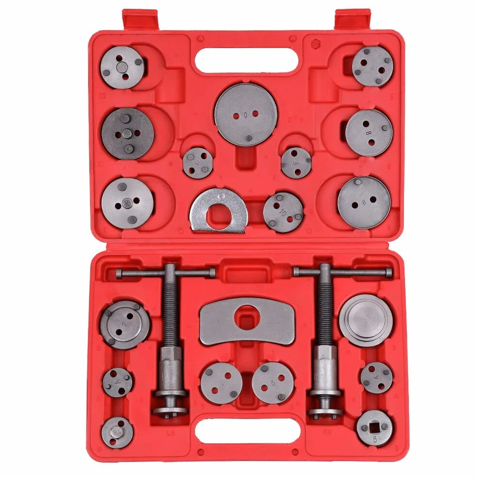 KIT 21 PEZZI RIPRISTINO PISTONE PINZA FRENO UNIVERSALE Compatibile UNIVERSALE