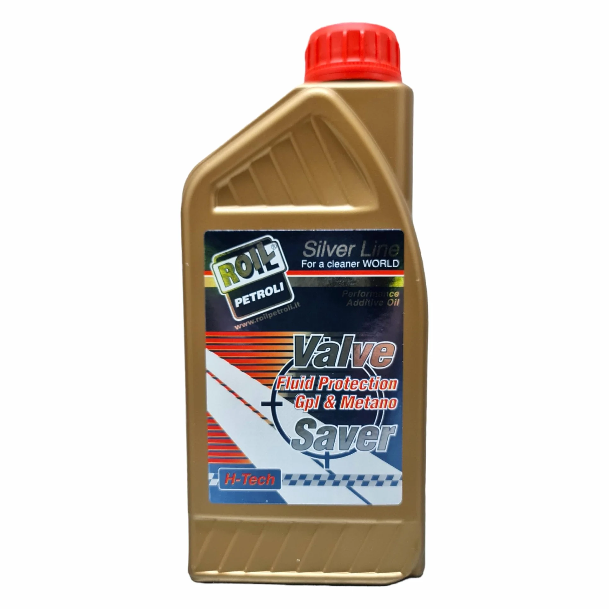 Roil Additivo Valve Saver Eco Green 1 Litro - Nuova Formula Blu per Protezione Pulizia Valvole Motori GPL Metano