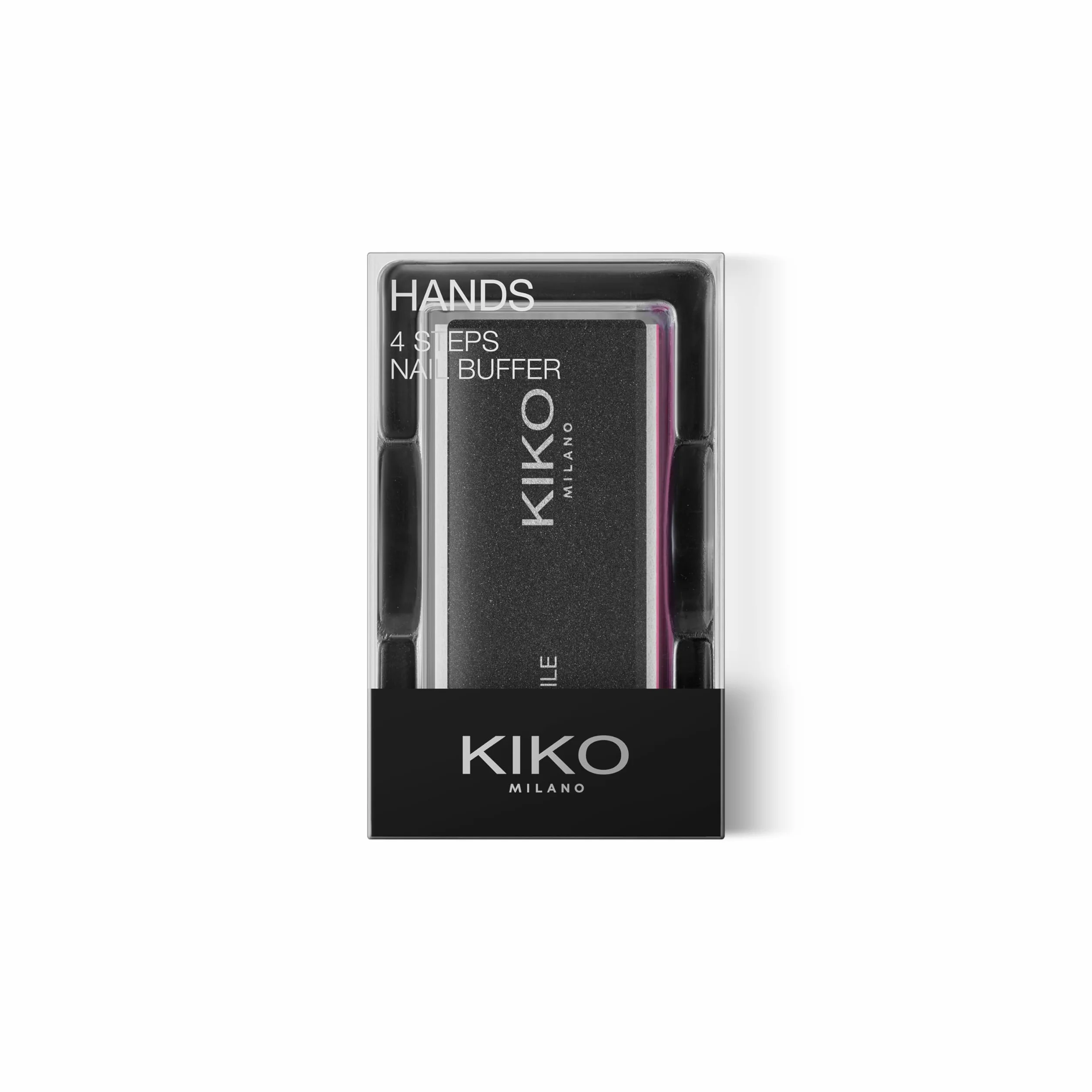 KIKO Milano 4 Steps Nail Buffer, Buffer 4In1 Per Modellare, Limare, Levigare E Lucidare Le Unghie