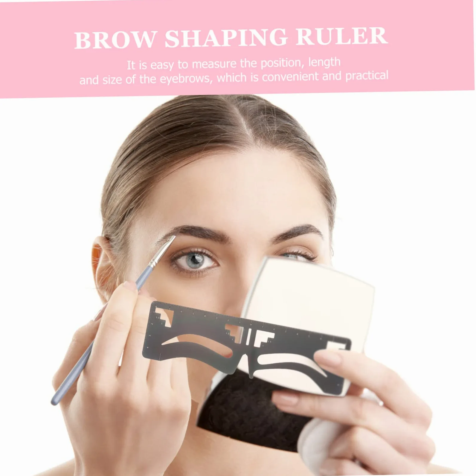 Beavorty 4 Set Di Forniture Per Il Trucco Delle Sopracciglia Di Modellazione Delle Sopracciglia Set Di Righelli Sopracciglia Simmetriche Facili Da Usare Per Donne E Ragazze 2 Pezzi*4