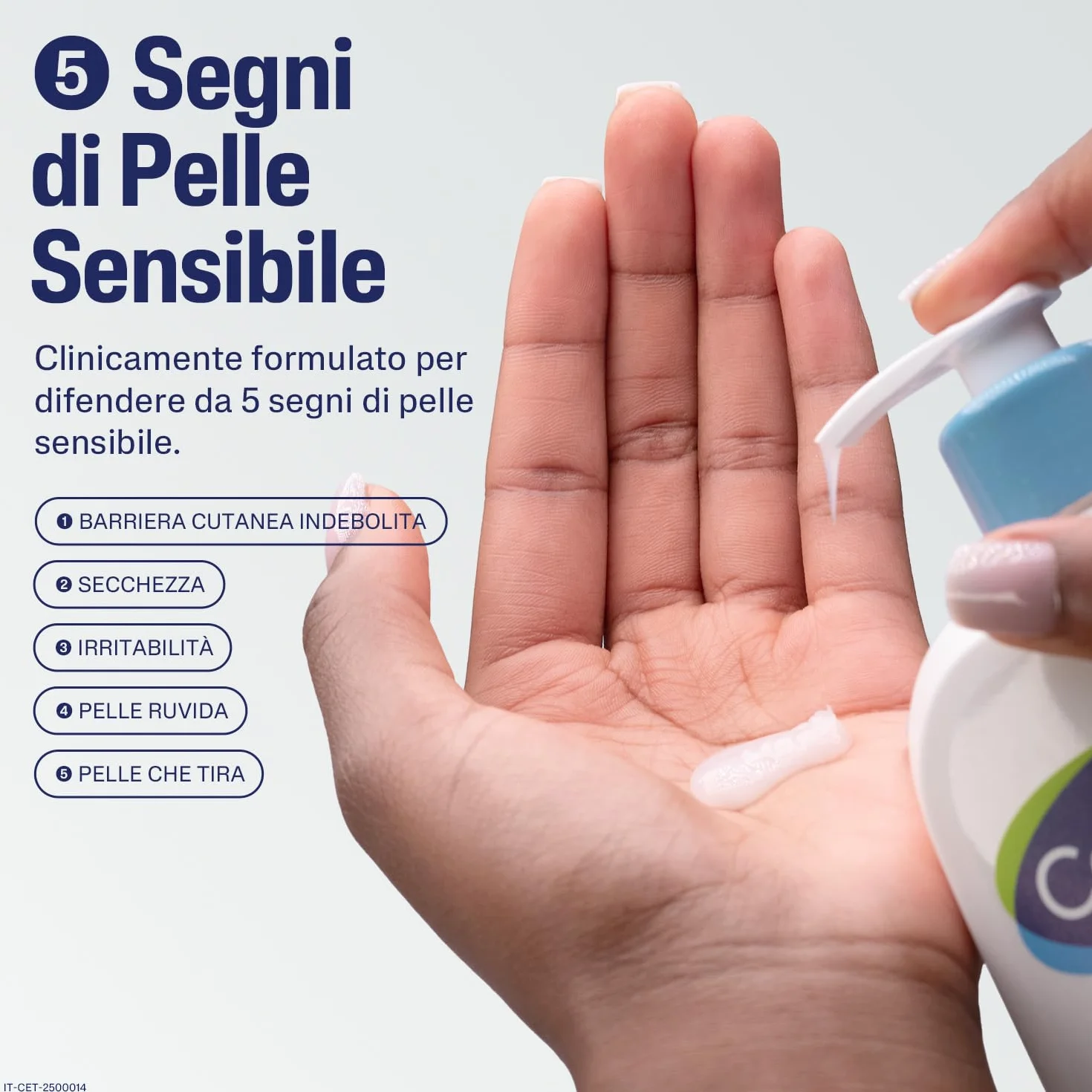 Cetaphil Emulsione Detergente Viso e Corpo, Senza Profumo, Formato 470 ml + Crema Idratante Viso e Corpo, Senza Profumo, Formato Viaggio 14 g