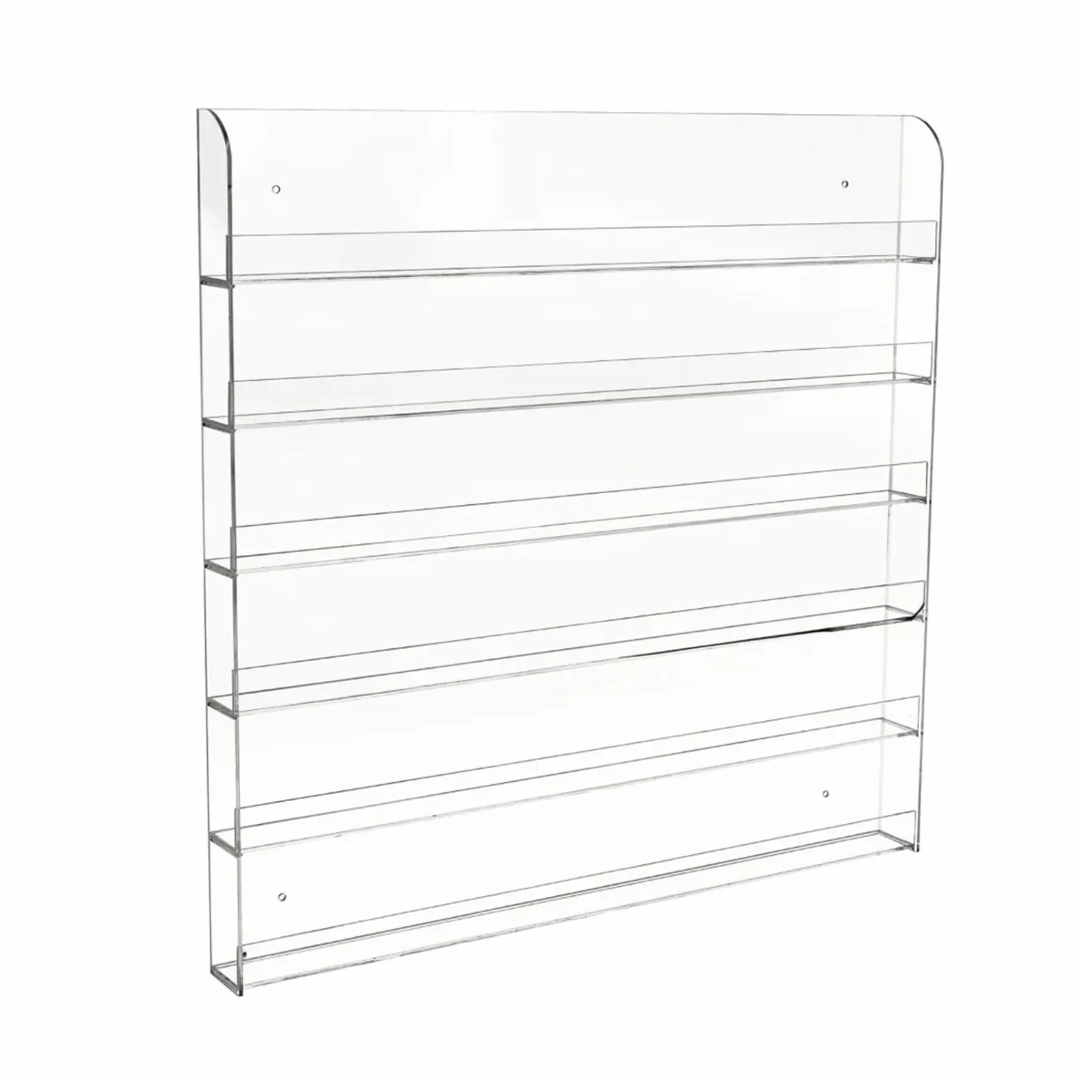 Espositore for Smalto da Parete, Organizer for Smalto a 6 Strati, scaffale Trasparente for Oli Essenziali per Manicure, Salone di Bellezza