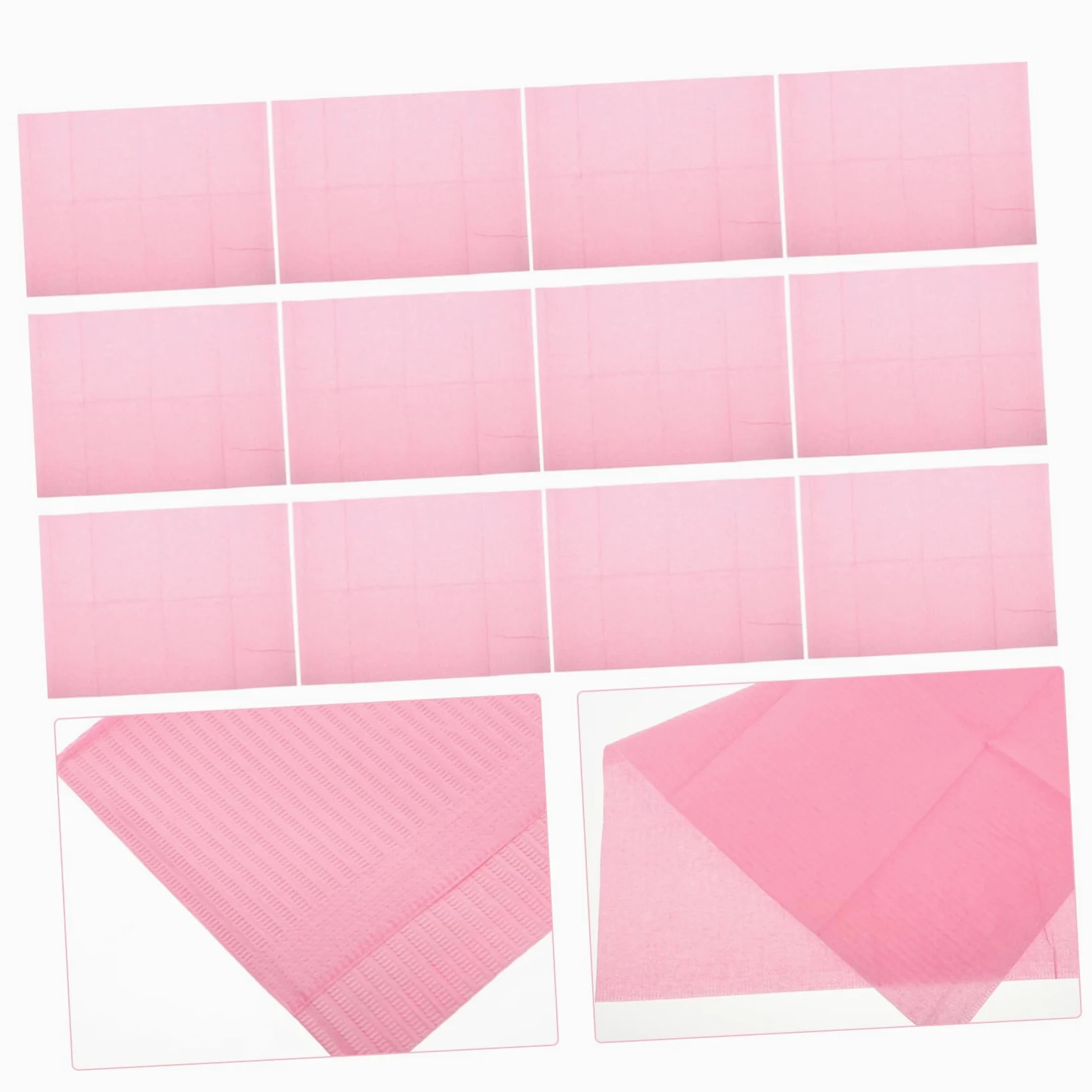 Tappetino per Manicure Monouso Non Tessuto, e Antiolio, Supporto Comodo la Mano, 125 Pezzi Rosa per Salone Unghie | Antiolio, Supporto Confortevole per Mano, per Salone e Manicure Professionale