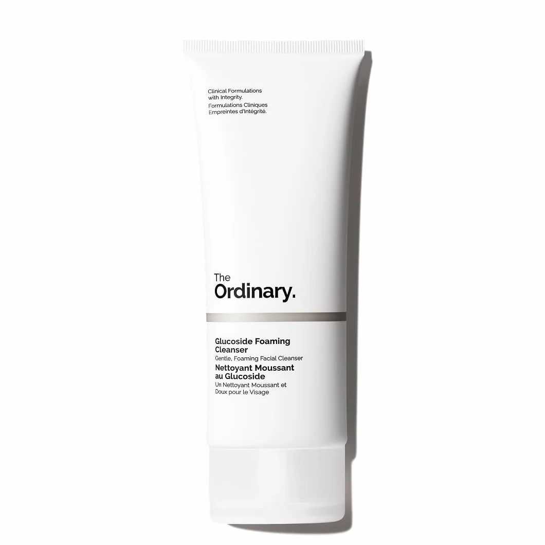 The Ordinary Glucoside Foaming Cleanser, Detergente viso schiumogeno glucosidi, Delicato per tutti i tipi di pelle, anche delicata, 150ml
