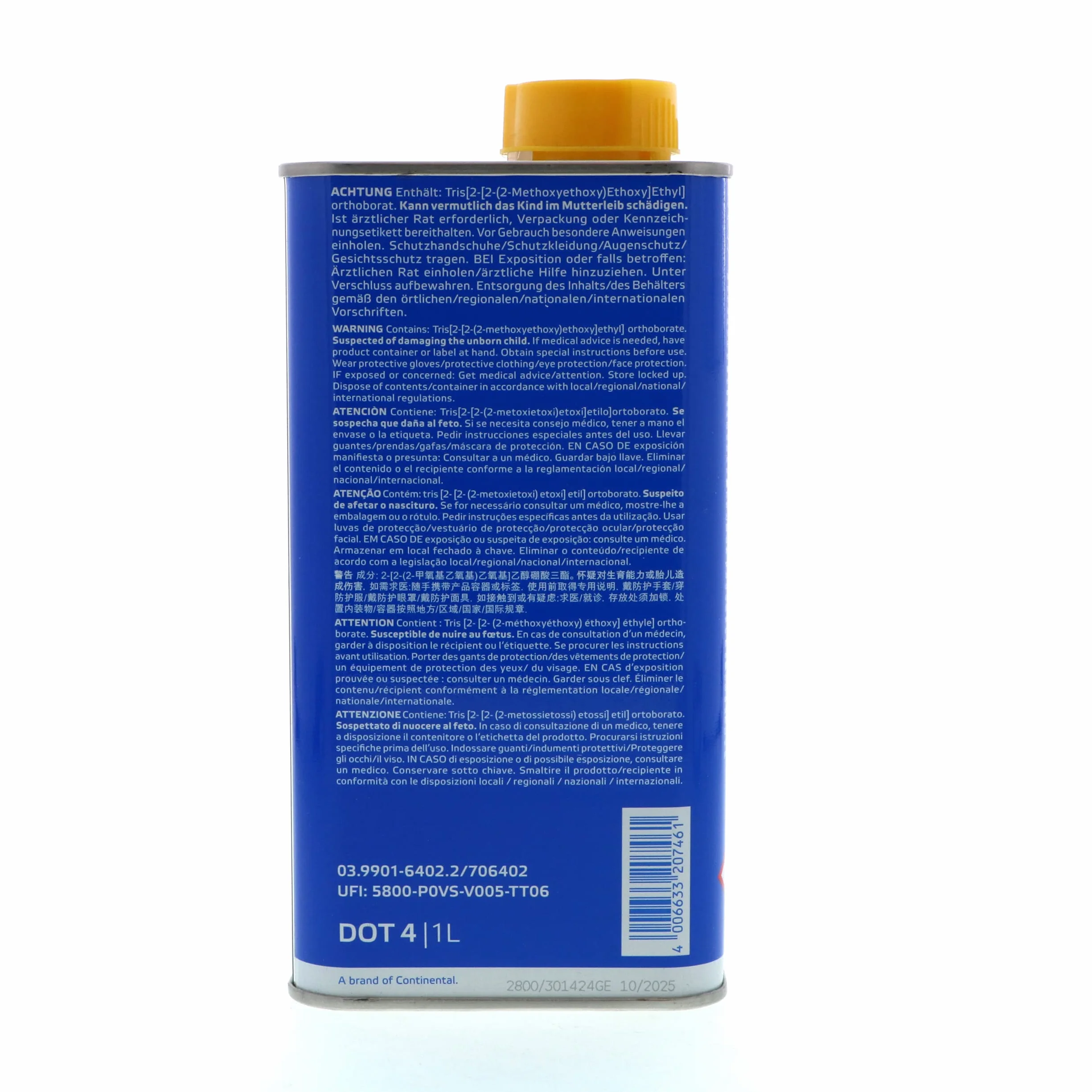 ATE Liquido dei freni SL.6 DOT 1 Litro 706.402 03.9901-6402.2