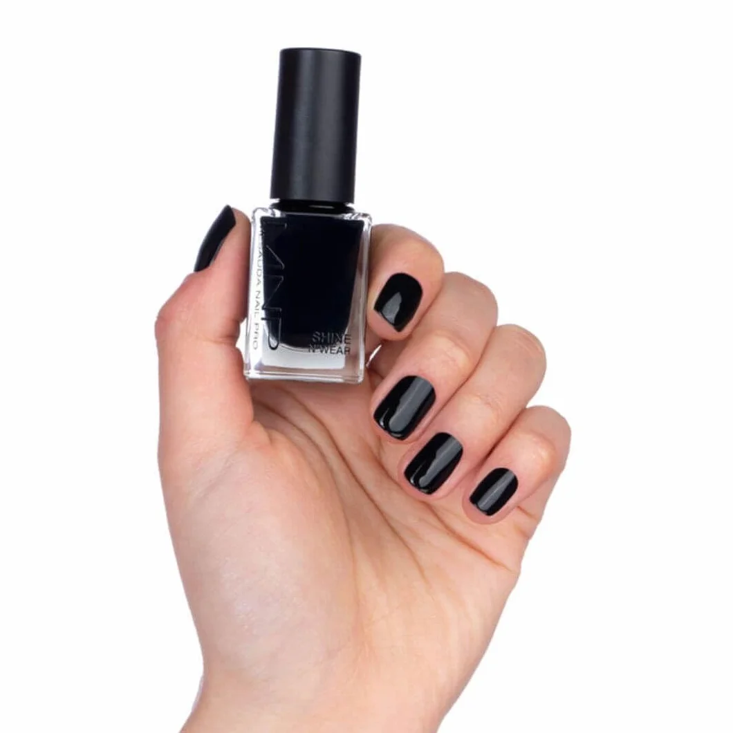 MNP Nail pro Shine N' Wear 229 Back To Black 10ml- smalto classico