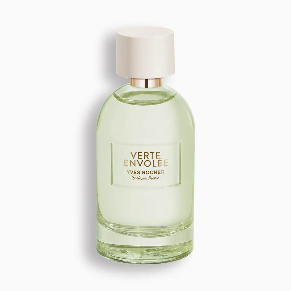 Yves Rocher PLEINES NATURES Eau de Parfum Verte Envolée Vaporizzatore 100ml | Profumo per Donna agrumato tè con limone, rosa e tè nero – Idea regalo - 92% origine naturale - Fabbricato in Francia