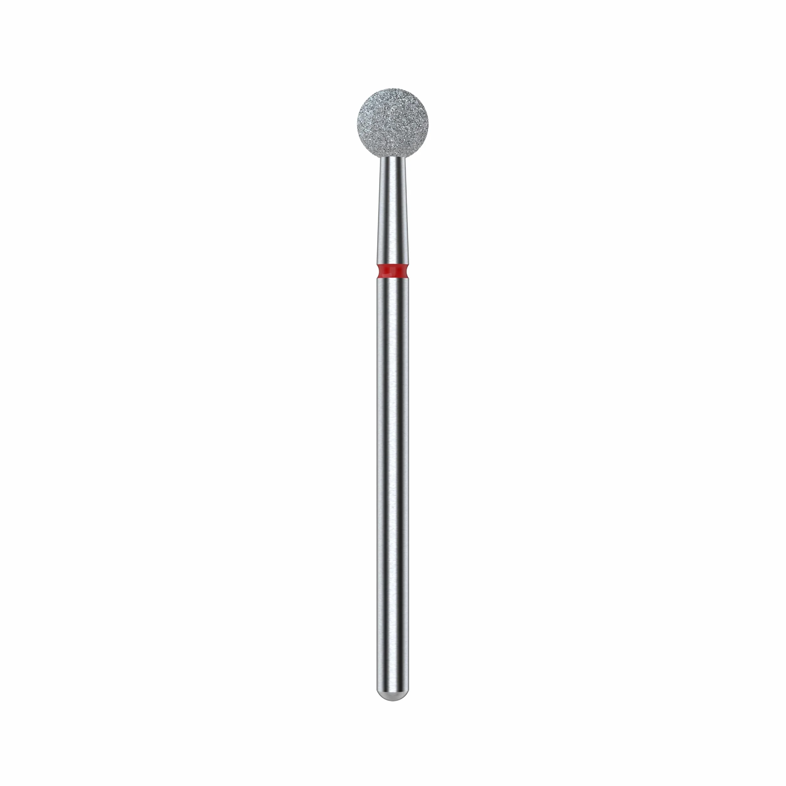 STALEKS PRO Expert fresa diamantata per unghie. Manicure medica. Rimuovere e lucidare la zona delle cuticole. Forma a sfera 5 mm (grana fine)