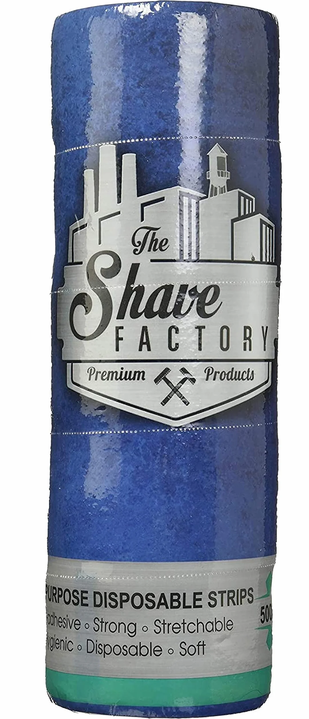 The Shave Factory Halsstrips Per Kappers - 5 Rotoli Da 100 Strisce - Kroos Nekbeschermer Per Una Comoda Lametta Da Barba Con Una Speciale Carta Da Collo Kroos Per La Rimozione Dei Peli