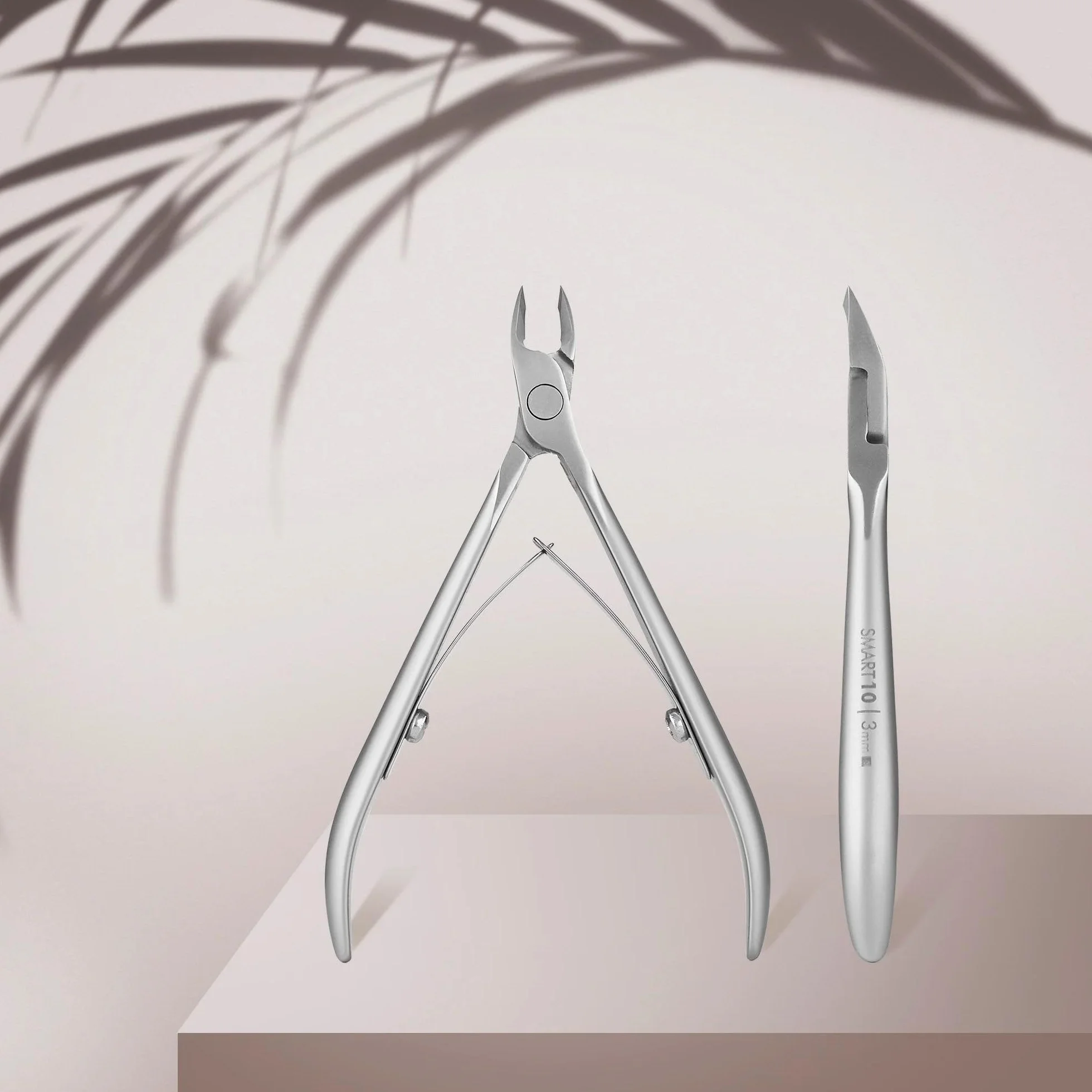 STALEKS PRO Pinza professionale per cuticole 3 mm Acciaio inossidabile Smart 10-3