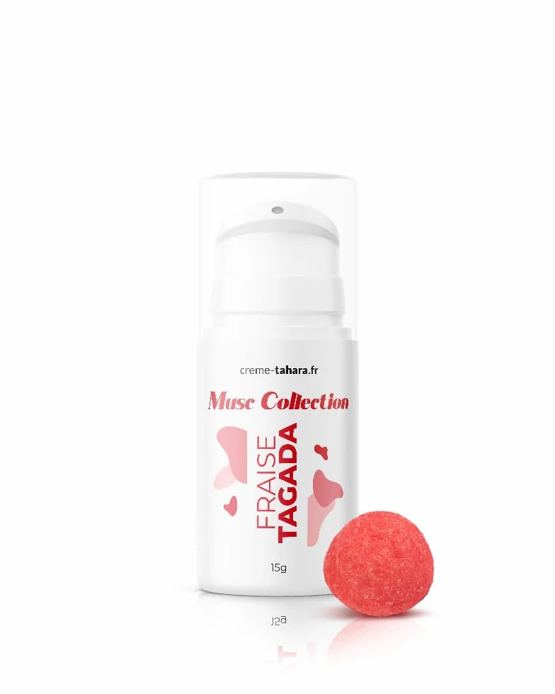 Muschio Tahara Fraise Tagada | Muschio intimo | Prodotto in Francia | Texture densa | gourmand | Testato dermatologicamente