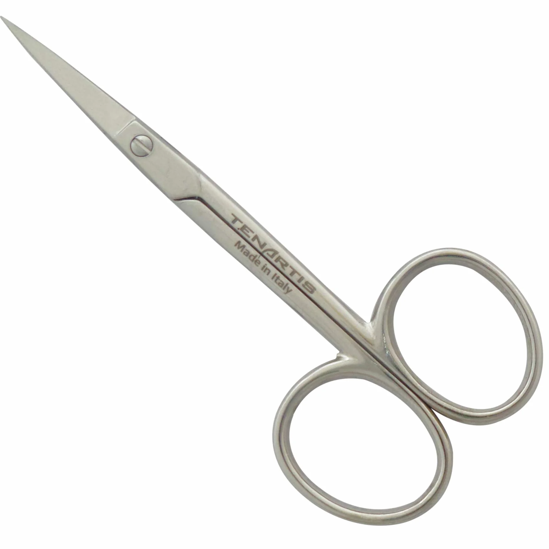Tenartis 101 Forbicine per Cuticole con Lame Curve, Sottili e Custodia in PVC Made in Italy