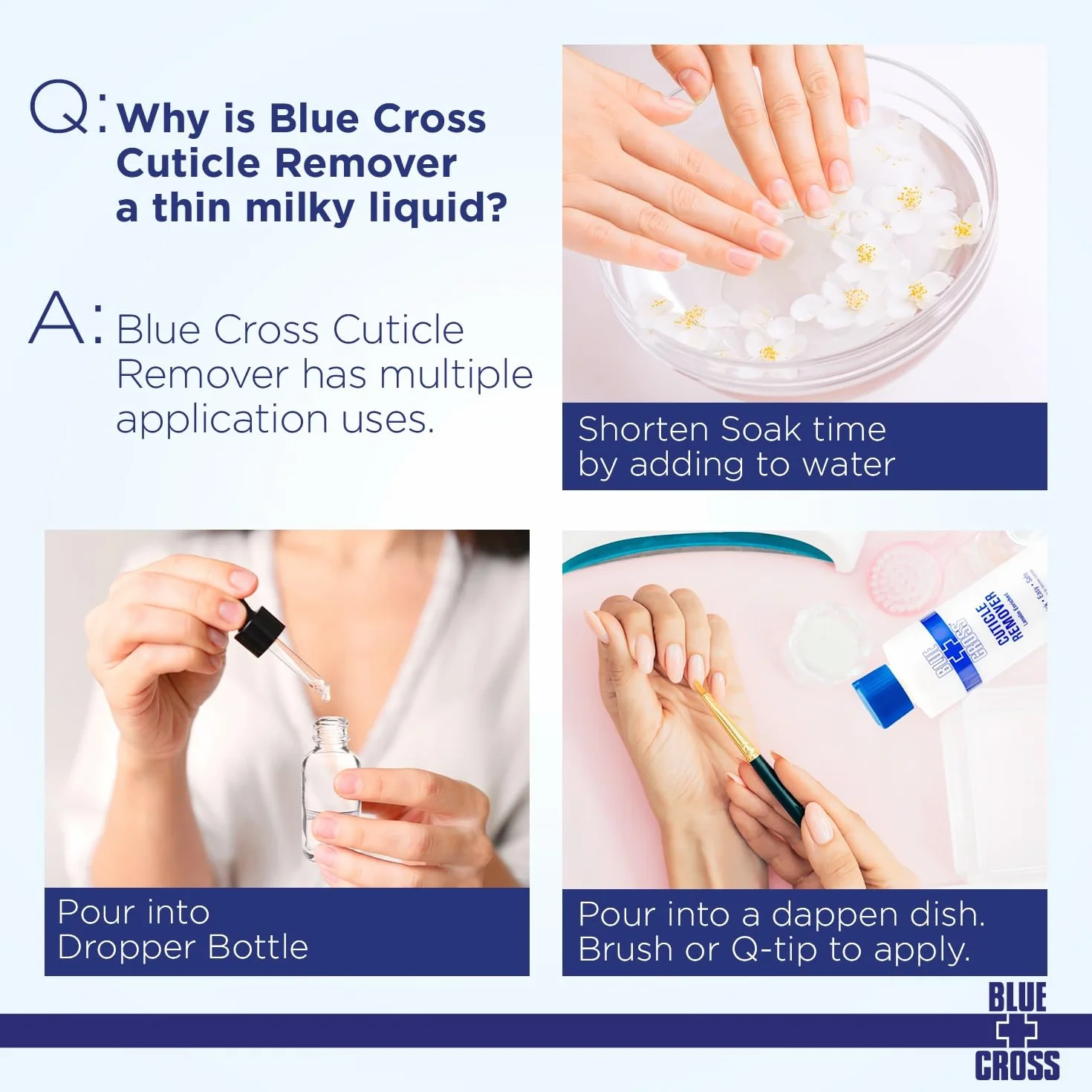 Blue Cross Cuticle Remover 180ml