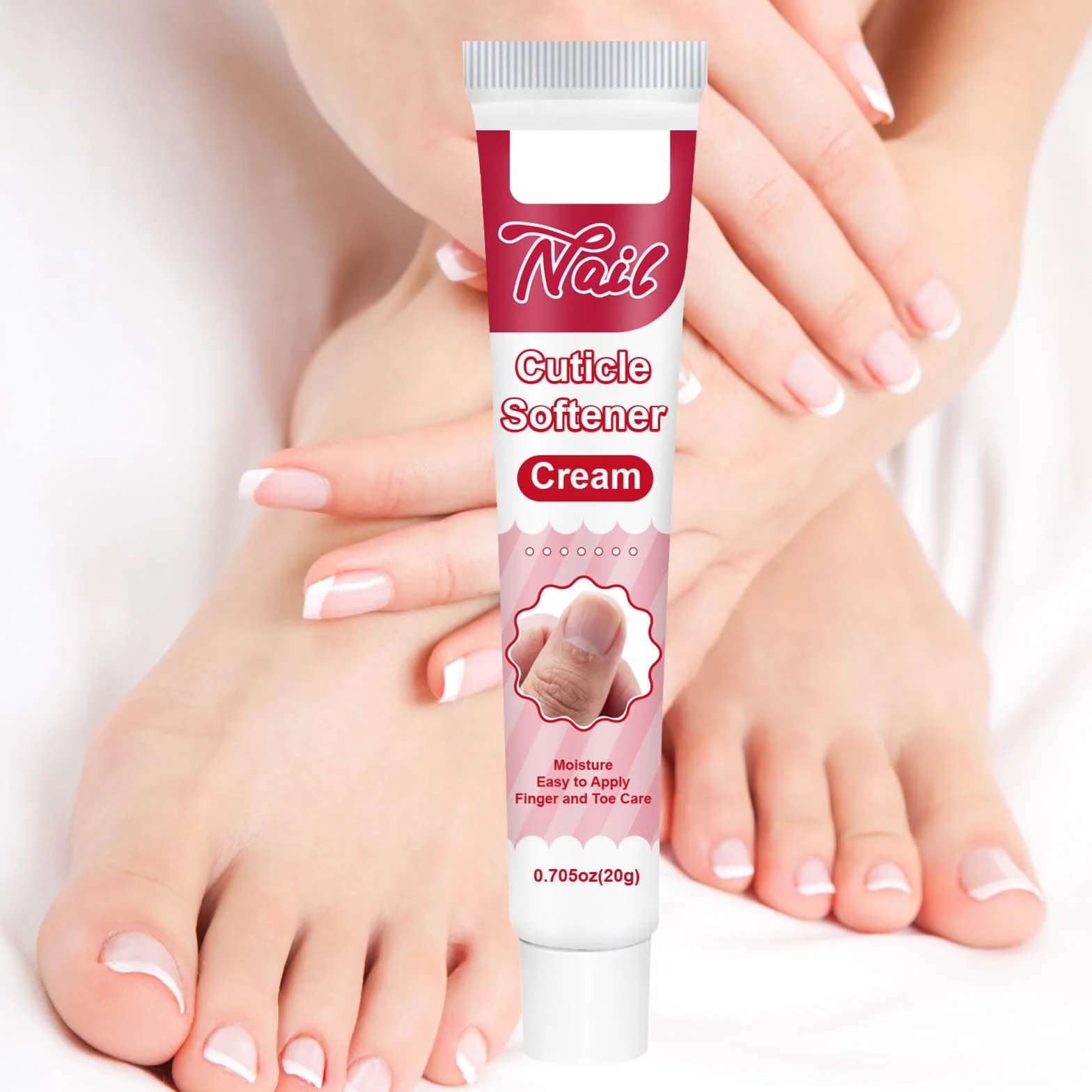 Crema per cuticole per unghie, crema idratante professionale per cuticole secche e spaccate e pelle ruvida e rigida, rimuove la pelle morta secca e troppo cresciuta, ammorbidisce le cuticole (2 pezzi)