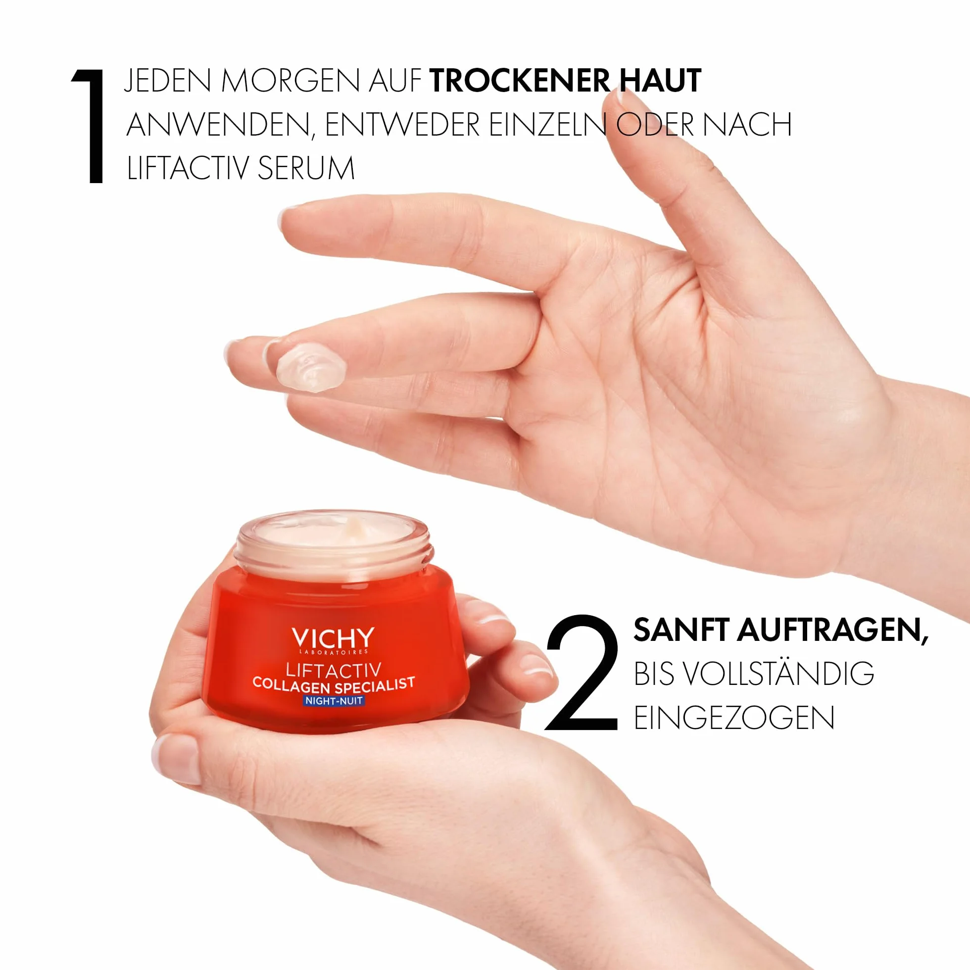 Vichy Liftactiv Collagen Specialist Crema Notte Anti-età 50ml Peptidi Pro-Collagene Vitamina C Resveratrolo