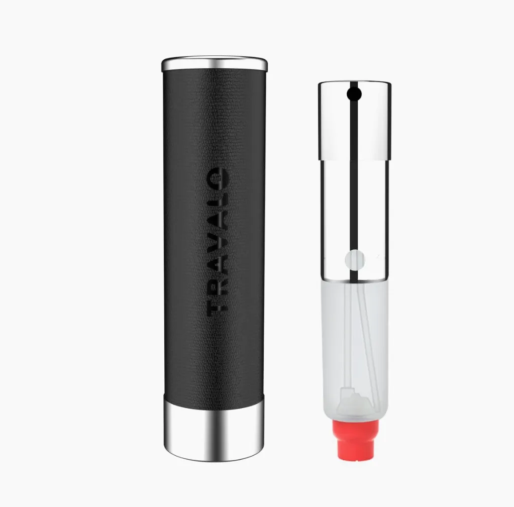 Travalo Vaporizzatore di profumo valzer pelle nera