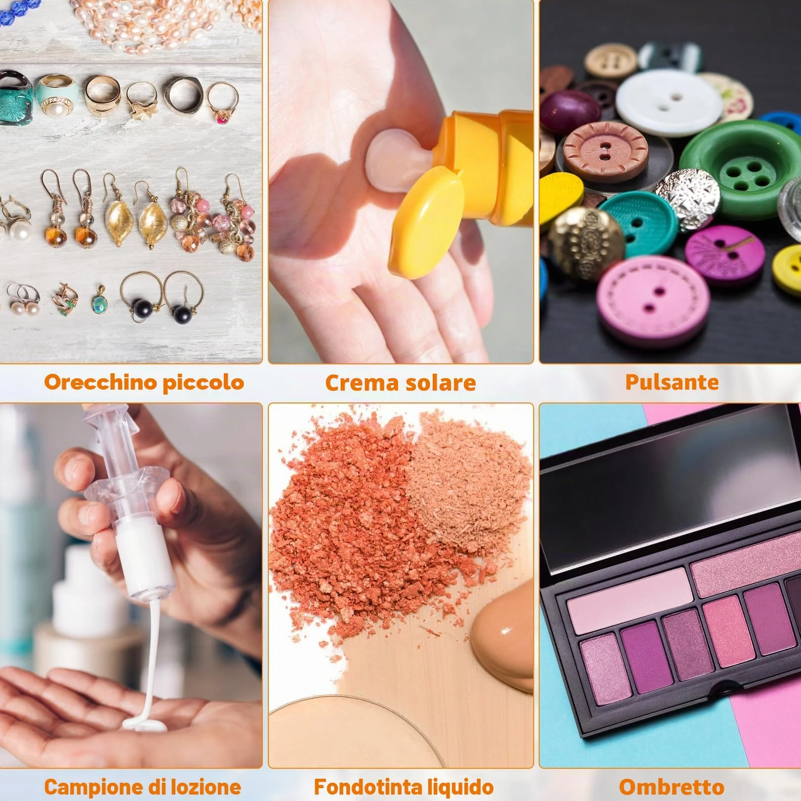 71 Pz Barattolini Plastica Piccoli con Tappo, 5ML Mini Barattoli per Campioni, Vasetti Piccoli per Cosmetici, Barattoli da Viaggio Campioncini Creme, Contenitori per Creme + Raschietto/Etichette
