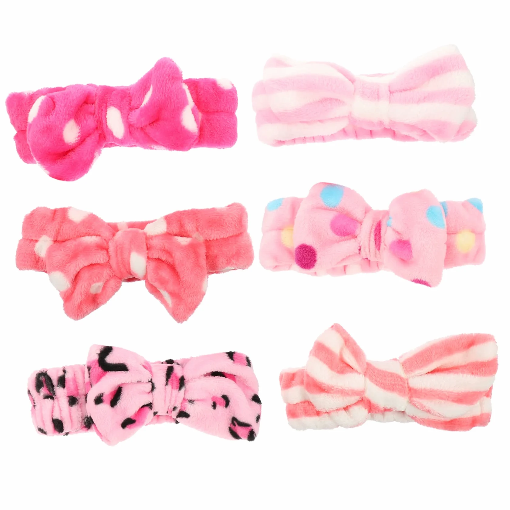 ABOOFAN 18pezzi Fasce Per Fleece Accessori Makeup Regolabili Per Headband Per e Relax
