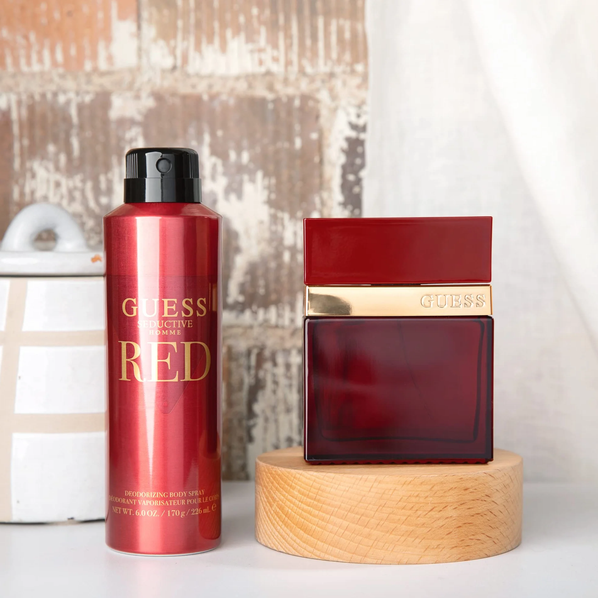 GUESS Seductive Red, Eau de Toilette, Profumo Uomo, Orientale Vaniglia, Profumo Elegante di Lunga Durata, 100 ml