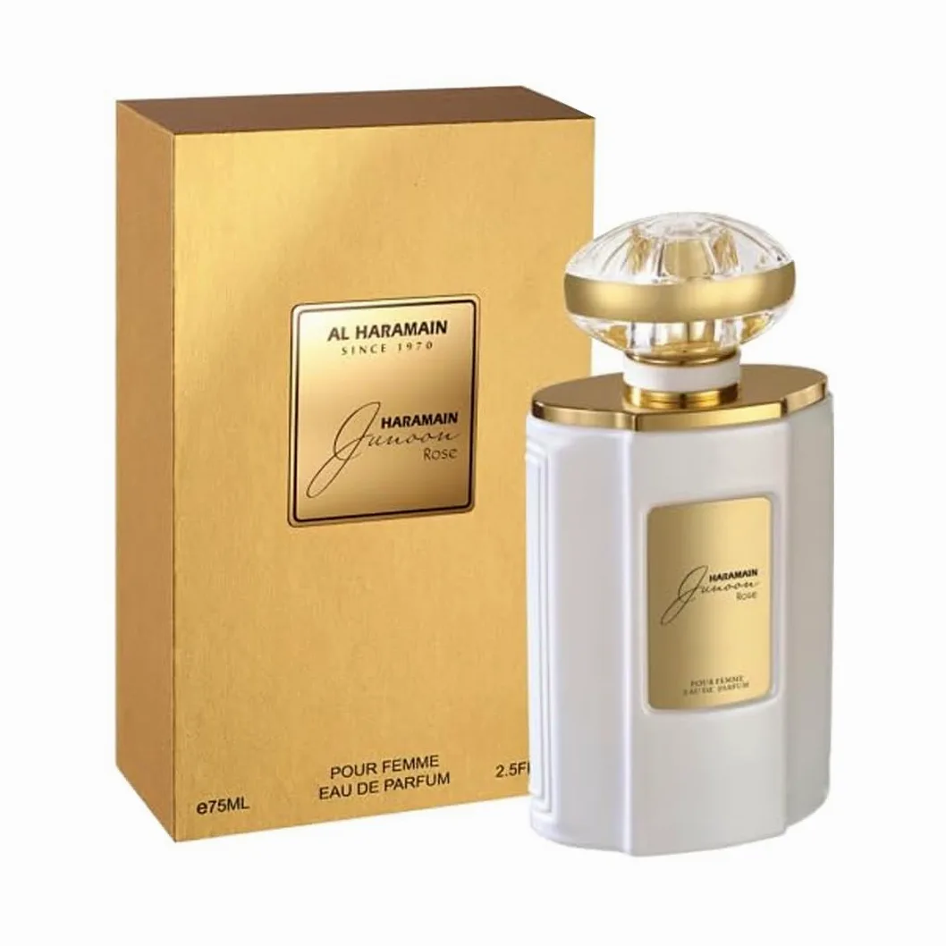Al Haramain Junoon Rose by Al Haramain Eau De Parfum, Spray 2.5 oz / 75 ml (Women)