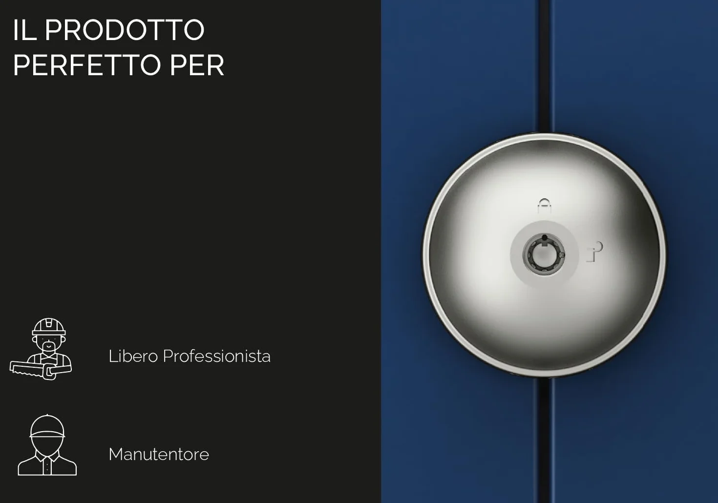 UFO MERONI SERRATURE Ufo2 Serratura Antiscasso Alta Sicurezza Furgoni Veicoli Commerciali Leggeri (2 Pezzi)