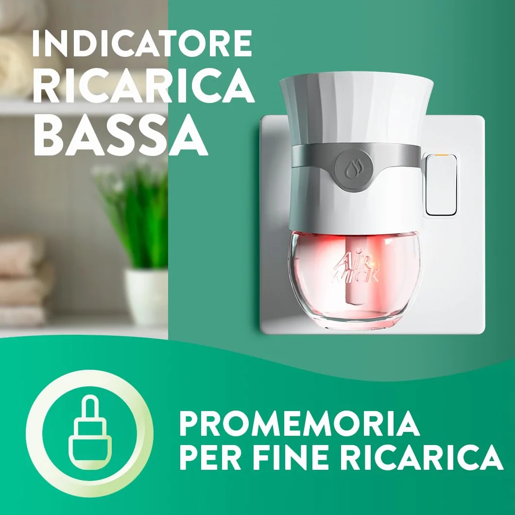 Air Wick Diffusore Elettrico Oli Essenziali Vaniglia Burro Karitè 1 Ricarica