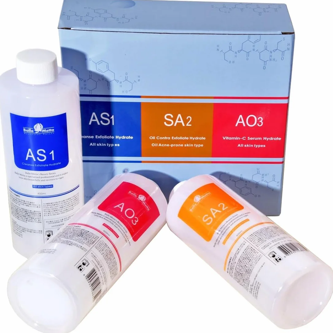 Cura della pelle bellezza del viso Aqua Peel soluzione 400ml per bottiglia pulizia e idratazione viso Face Cleansing