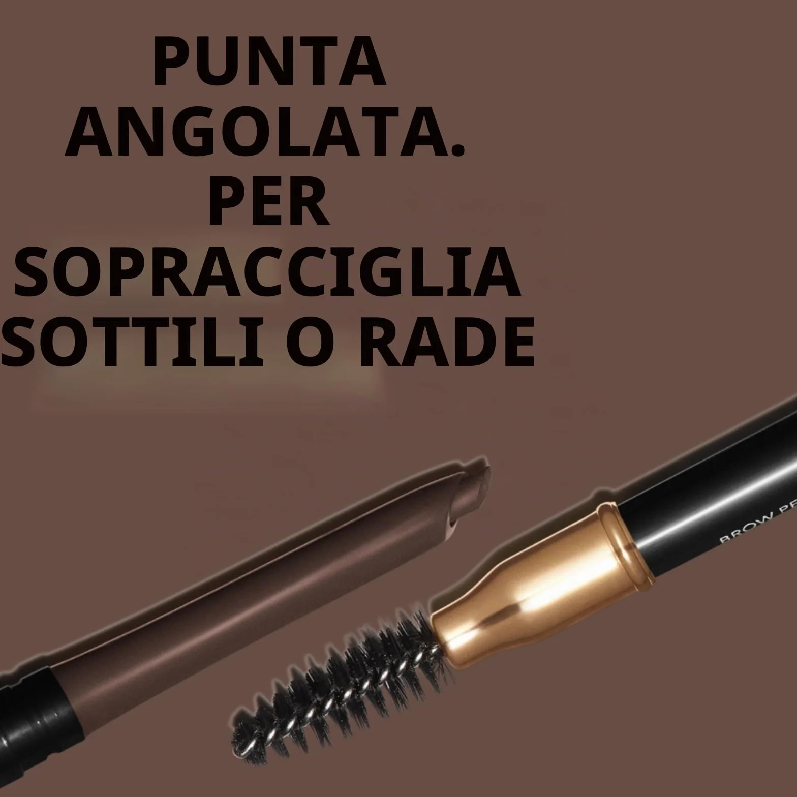 Revlon Colorstay Brow Pencil Matita Sopracciglia Lunga Durata, 220 Dark Brown