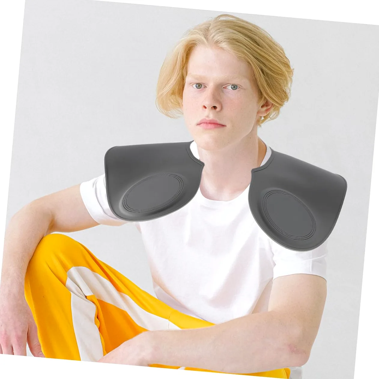 CALLARON Per Taglio Capelli in Silicone Collare Per Spalle Per Parrucchiere Per Protezione Da Salone Per Tinture e Acconciature Casa