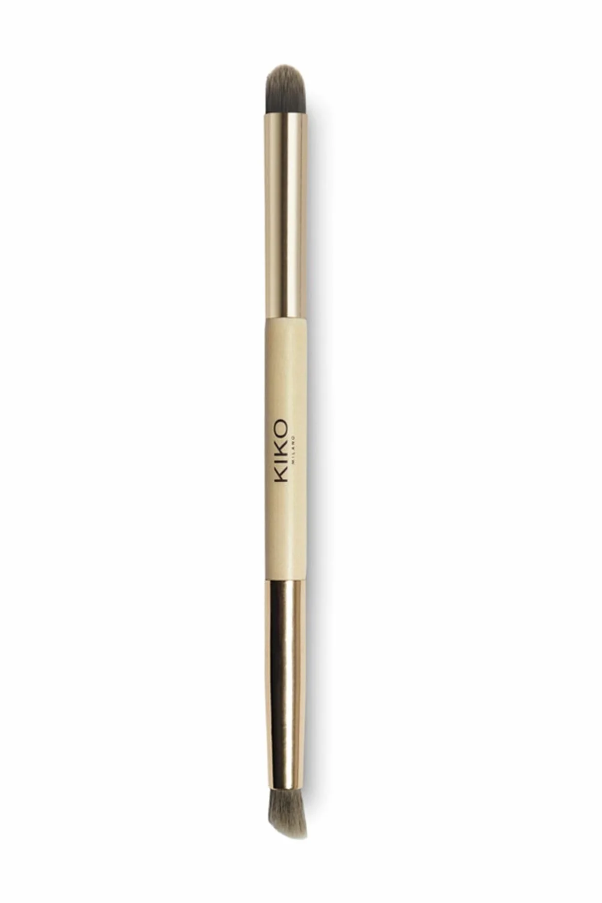 KIKO Milano Green Me Double Eye Brush | Pennello Occhi Doppio Per Ombretti E Eyeliner
