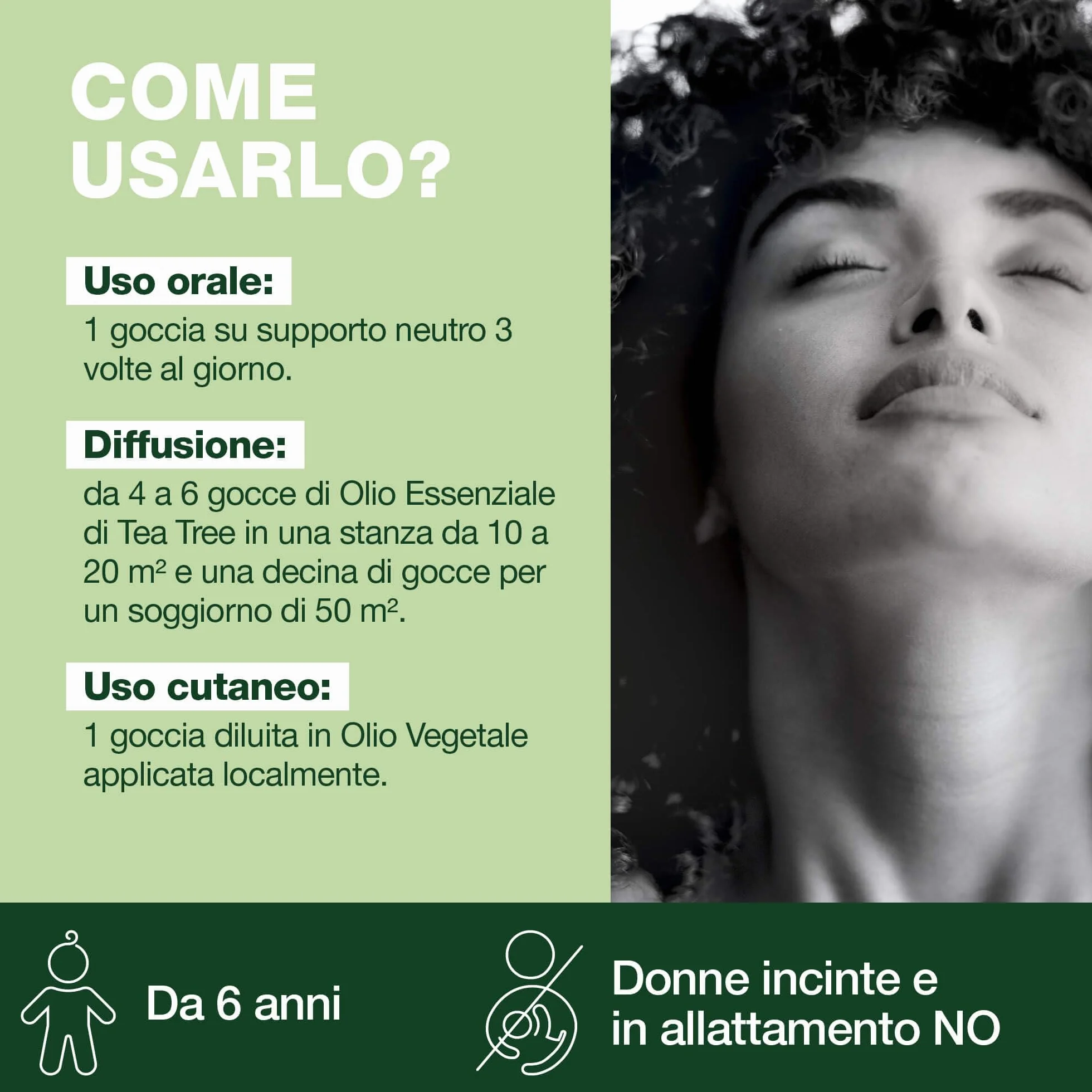 PRANARÔM Olio Essenziale Tea Tree BIO 10ml Antibatterico Antivirale Purificante