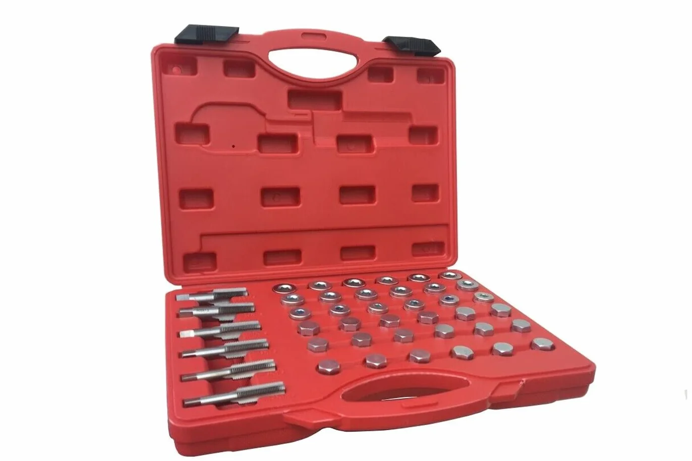 YASTA Kit Riparazione Filettatura Tappo Coppa Scarico Olio 114pz Maschio filettatore