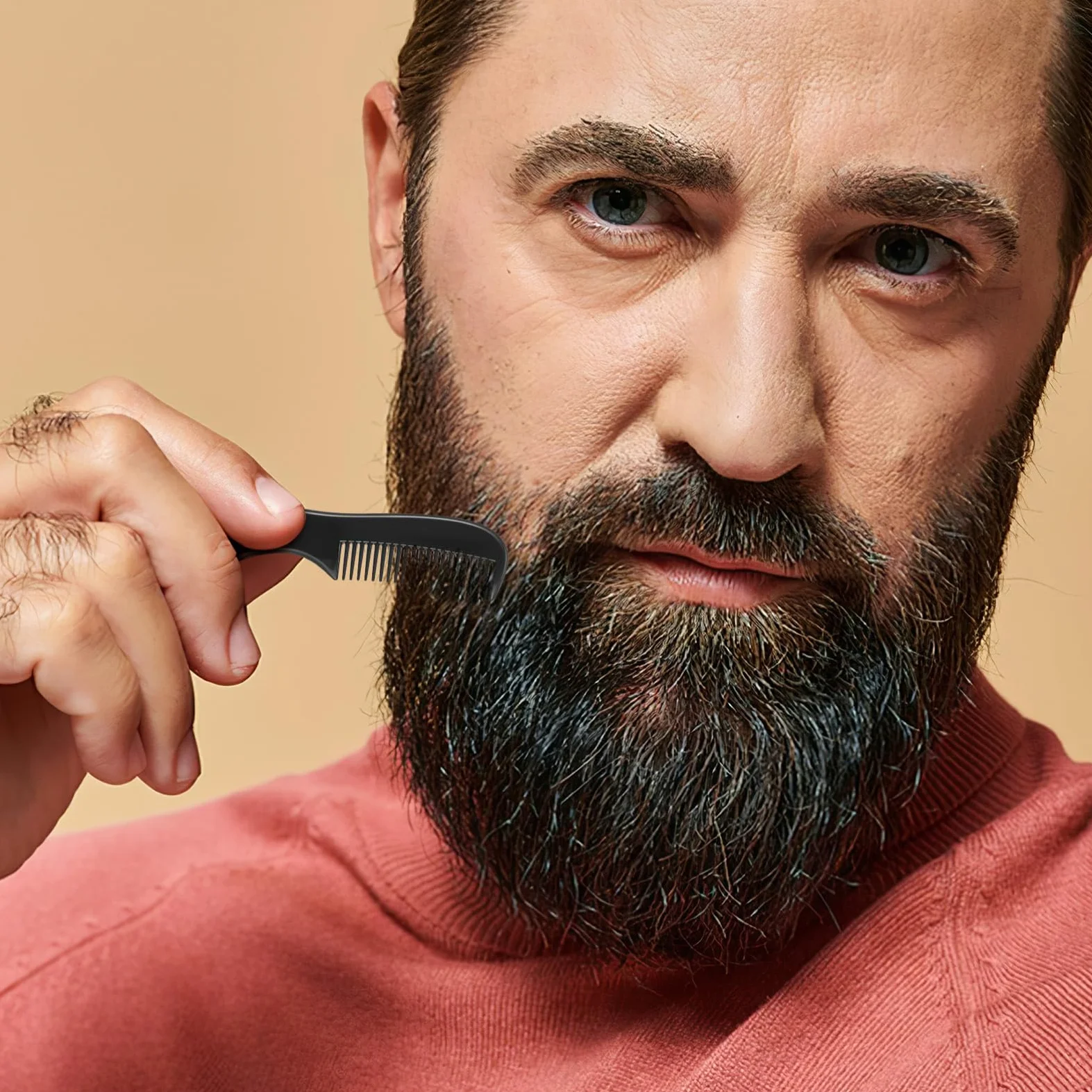 50 Pezzi Pettine Per Barba Pettine Per Lo Styling Da Viaggio Tascabile Per Barba Per Per La Cura Dei Baffi Per La Cura Dei