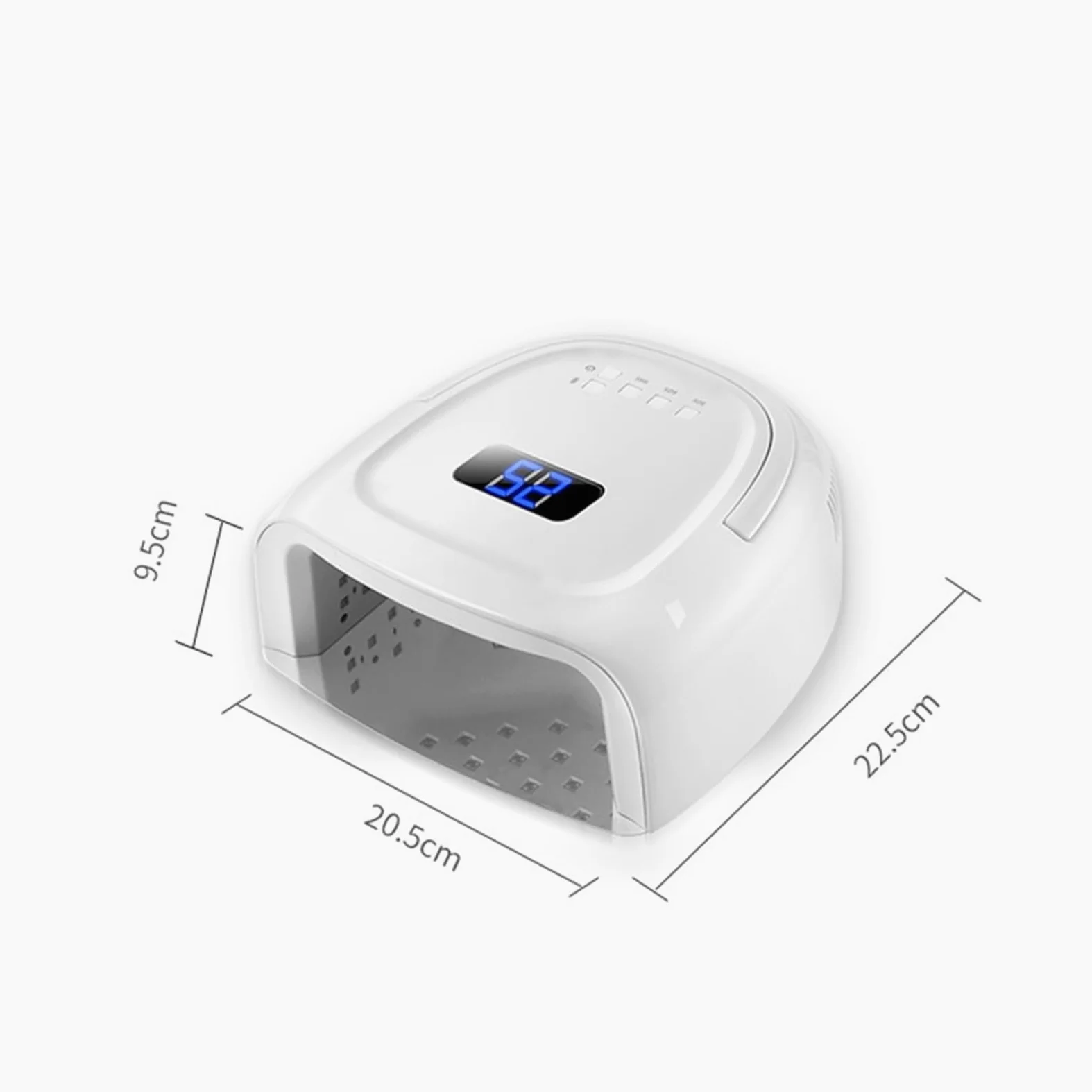 Lampada LED Unghie, Lampada for unghie a LED UV 60W Lampada for unghie ricaricabile Lampada for unghie ricaricabile Smalto for gel senza fili Lampada for cure UV senza fili Lampada for manicure a LED
